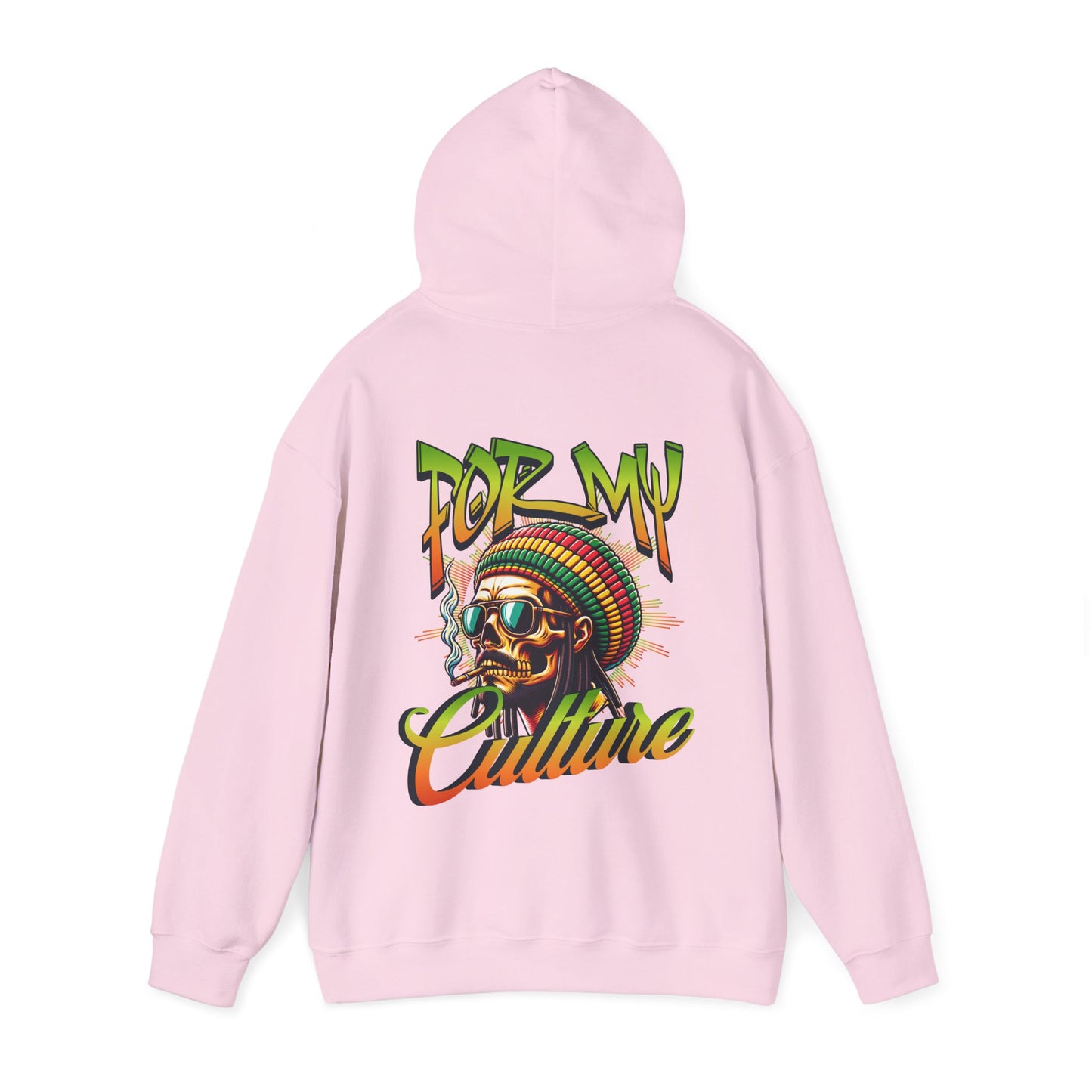 Rasta Culture Hooded Sweatshirt, Unisex Sweatshirt, Comfortable Hoodie, Gifts for Music Lovers, Streetwear, Festival Apparel
