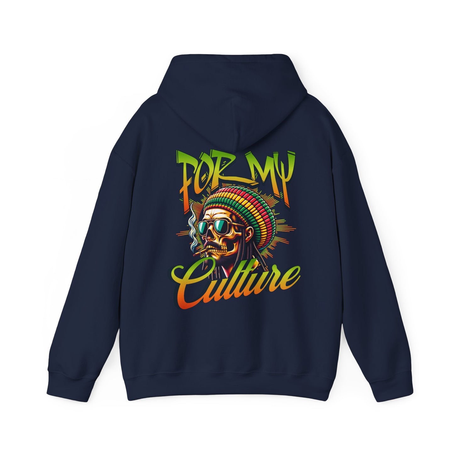 Rasta Culture Hooded Sweatshirt, Unisex Sweatshirt, Comfortable Hoodie, Gifts for Music Lovers, Streetwear, Festival Apparel