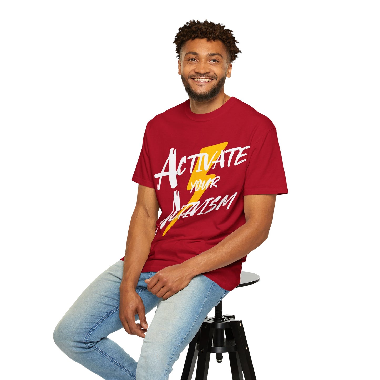 Activate Your Activism Unisex Garment-Dyed T-shirt