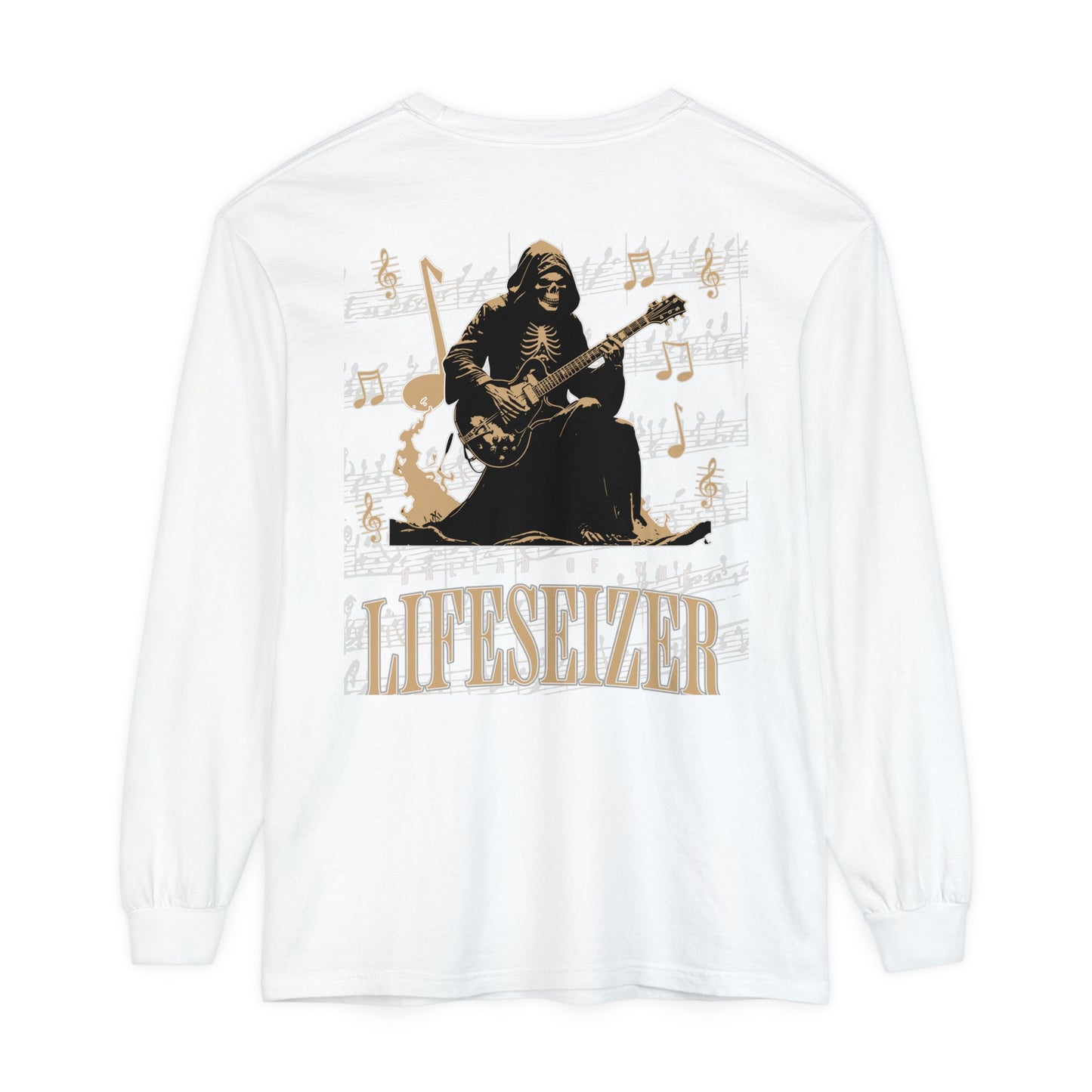 BALLAD OF THE LIFESEIZER Unisex Garment-dyed Long Sleeve T-Shirt