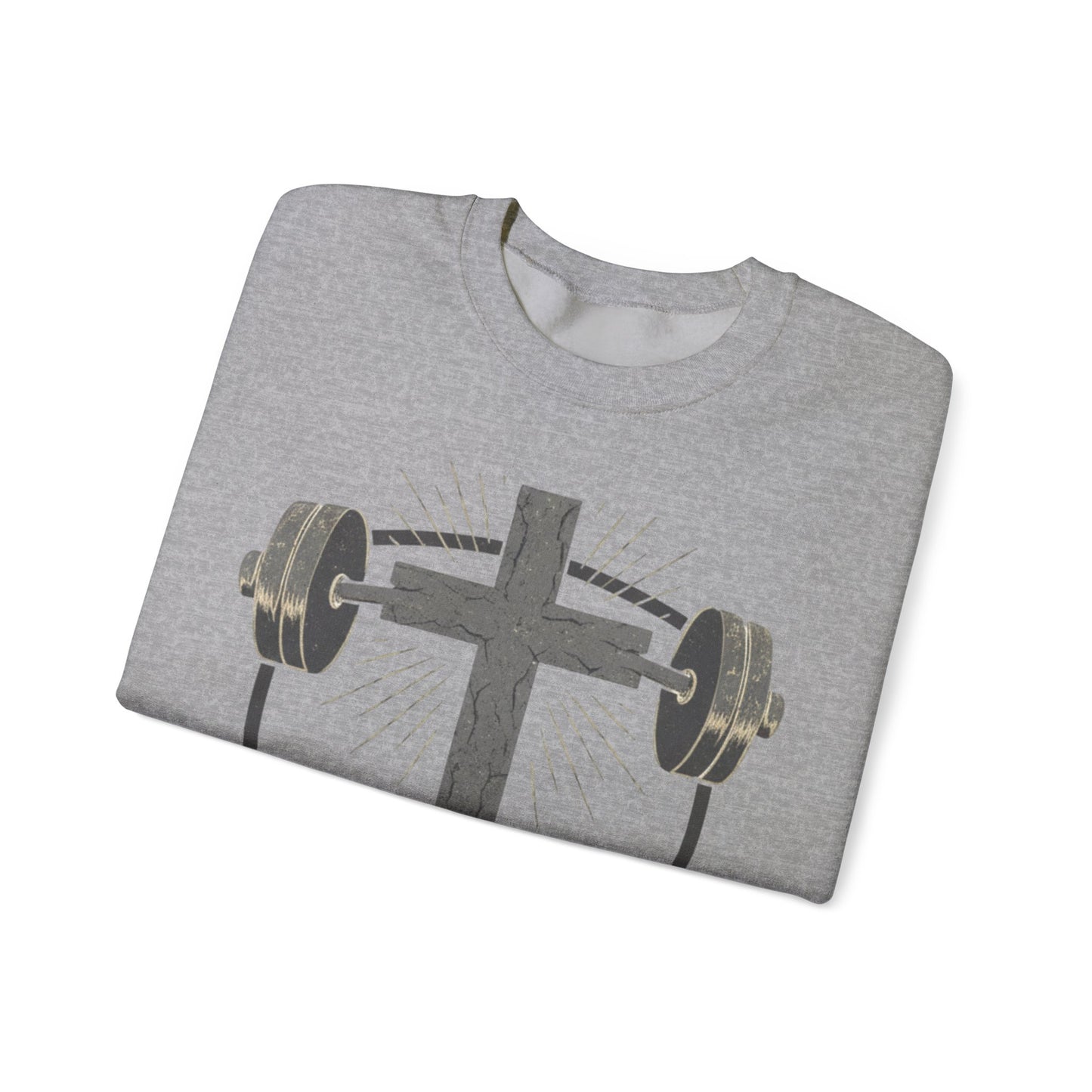 CrossFit Cross & Barbell Crewneck Sweatshirt