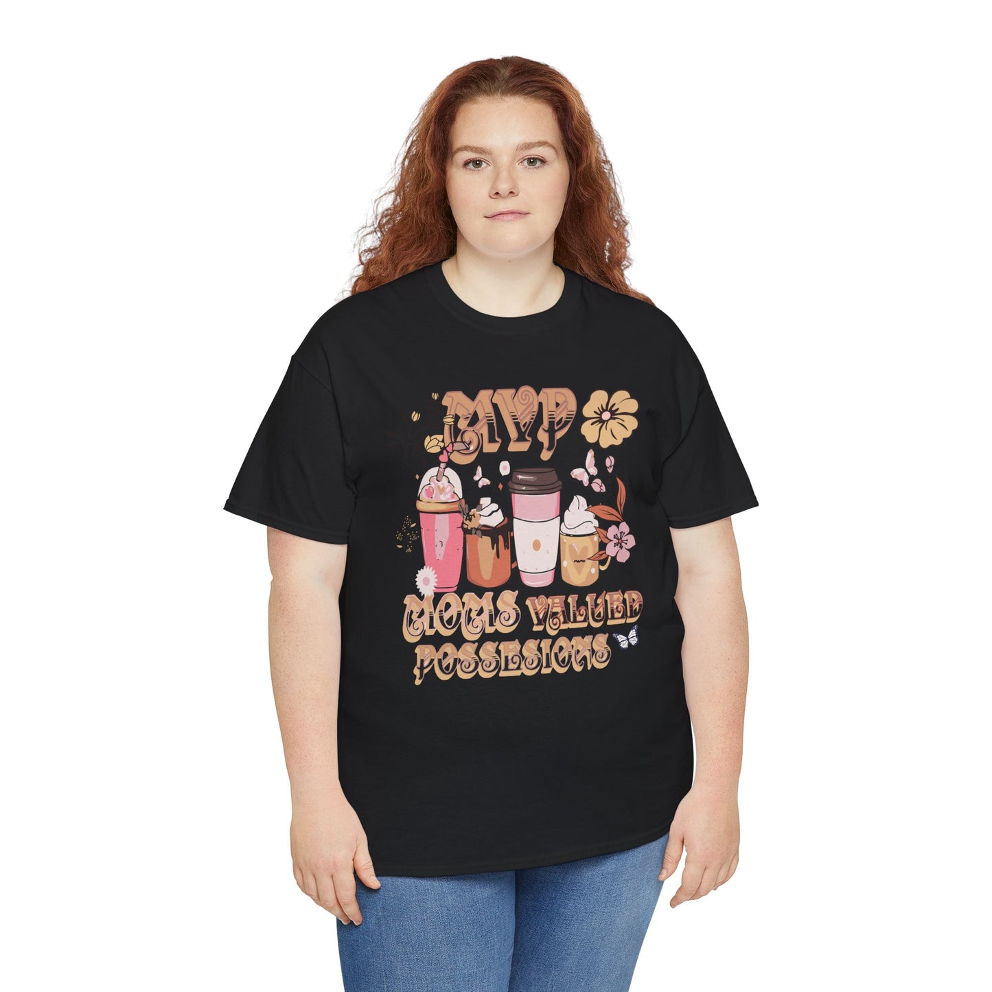 MOMS MVP POSSESIONS Unisex Heavy Cotton Tee