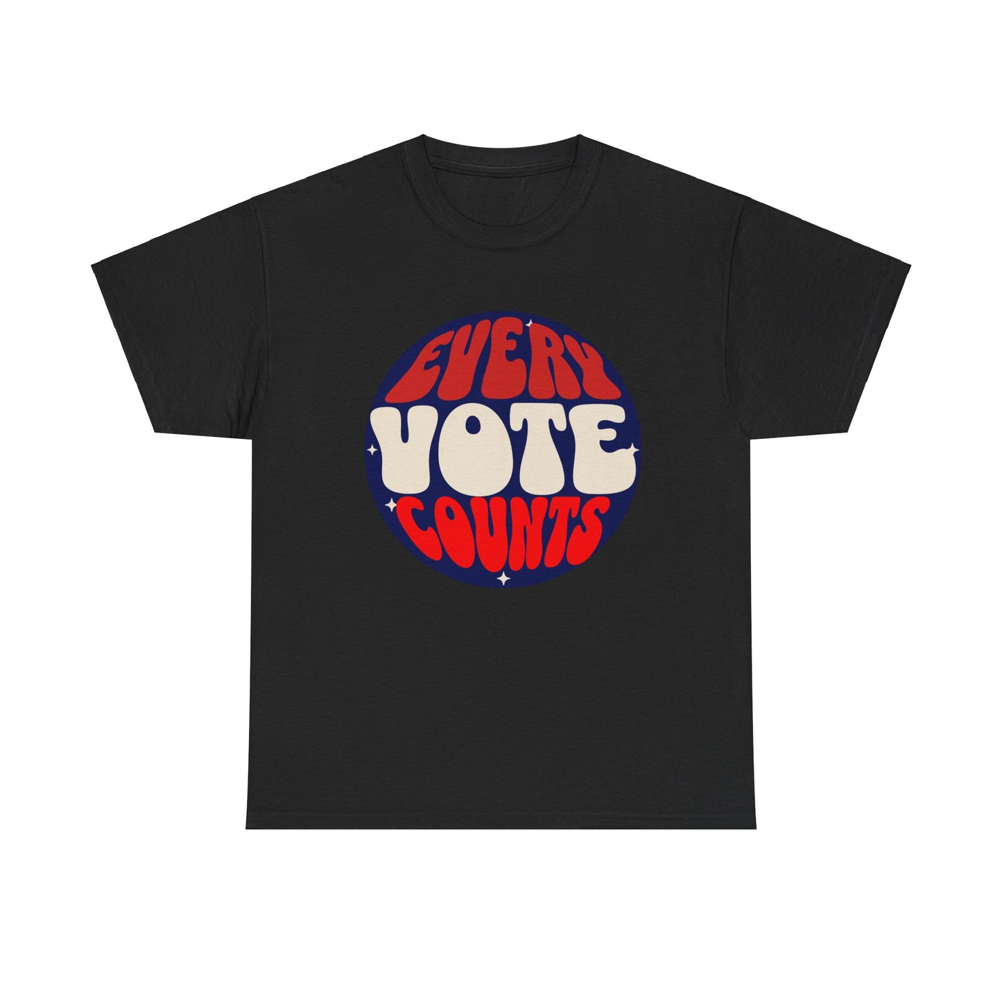 "YOUR VOTE COUNTS"Unisex Heavy Cotton Tee