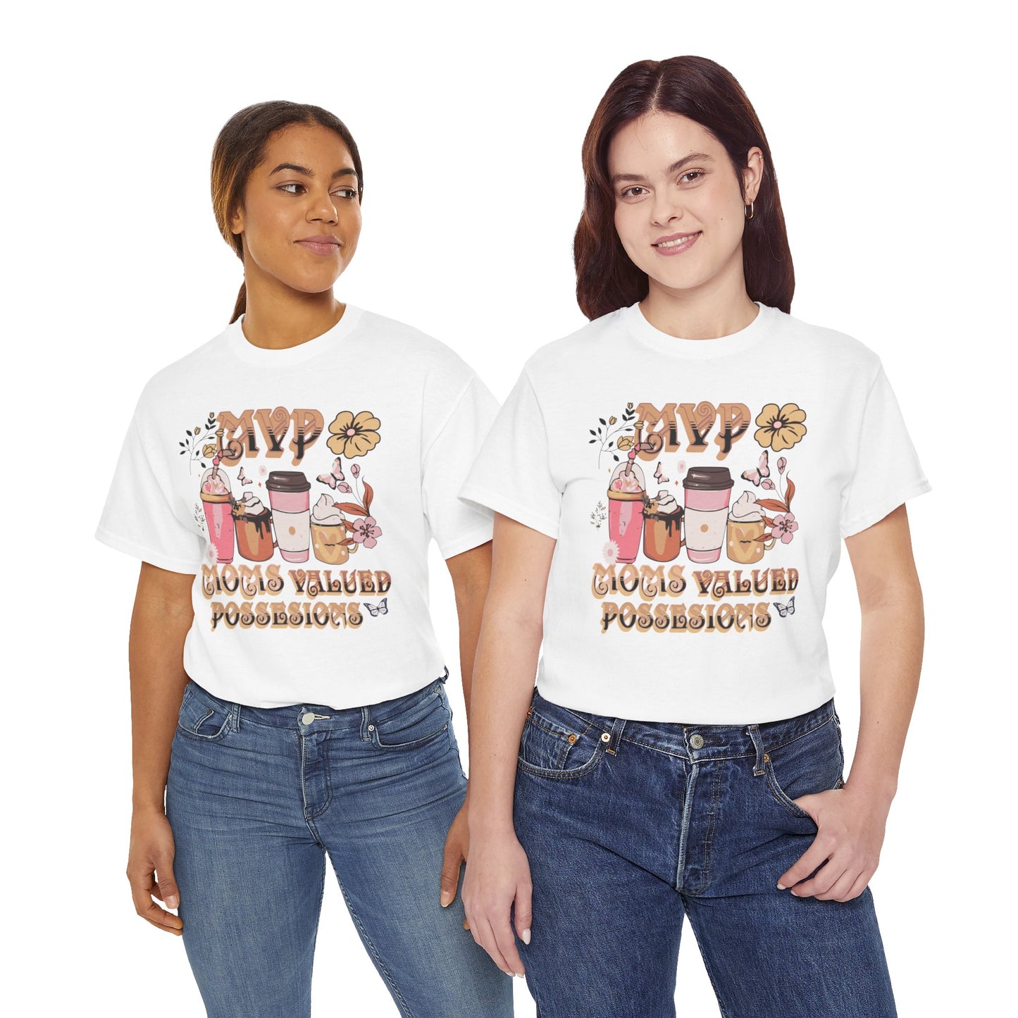 MOMS MVP POSSESIONS Unisex Heavy Cotton Tee