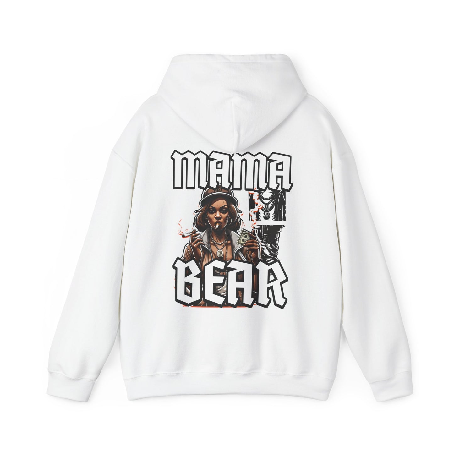 Mama Bear Unisex Hoodie - Cozy Gift for Moms, Perfect for Birthdays, Mother's Day, Casual Wear, Family Gatherings