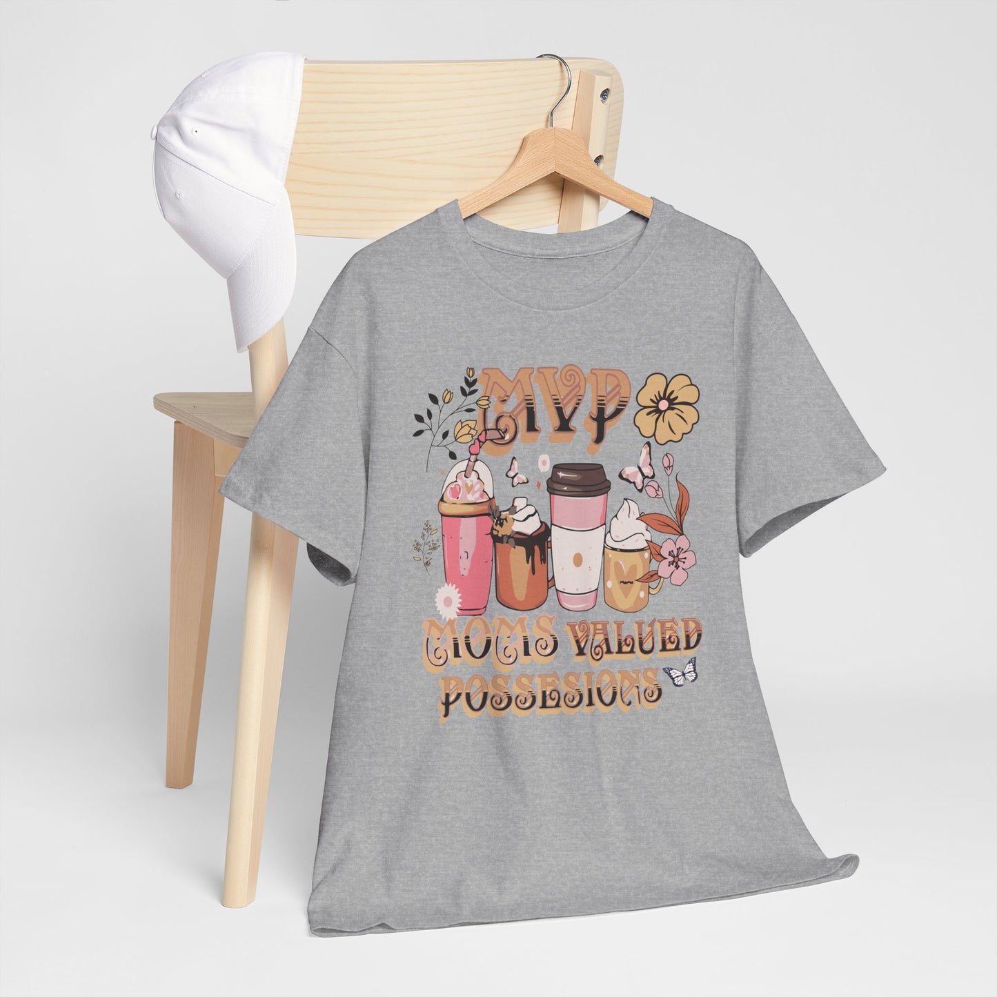 MOMS MVP POSSESIONS Unisex Heavy Cotton Tee
