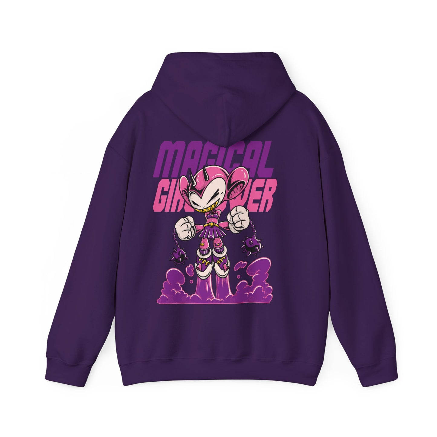Magical Girl Power Hoodie, Unisex Hooded Sweatshirt for Fans, Anime Gift for Her, Casual Style, Spring & Fall Fashion