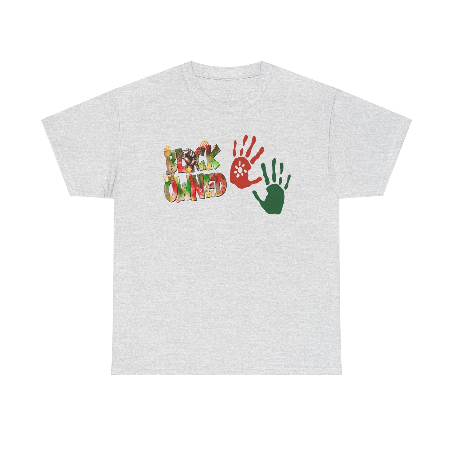 "Black Owned" Unisex Heavy Cotton Tee