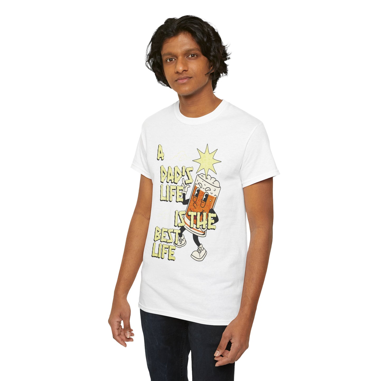 "DADS LIFE" Unisex Heavy Cotton Tee