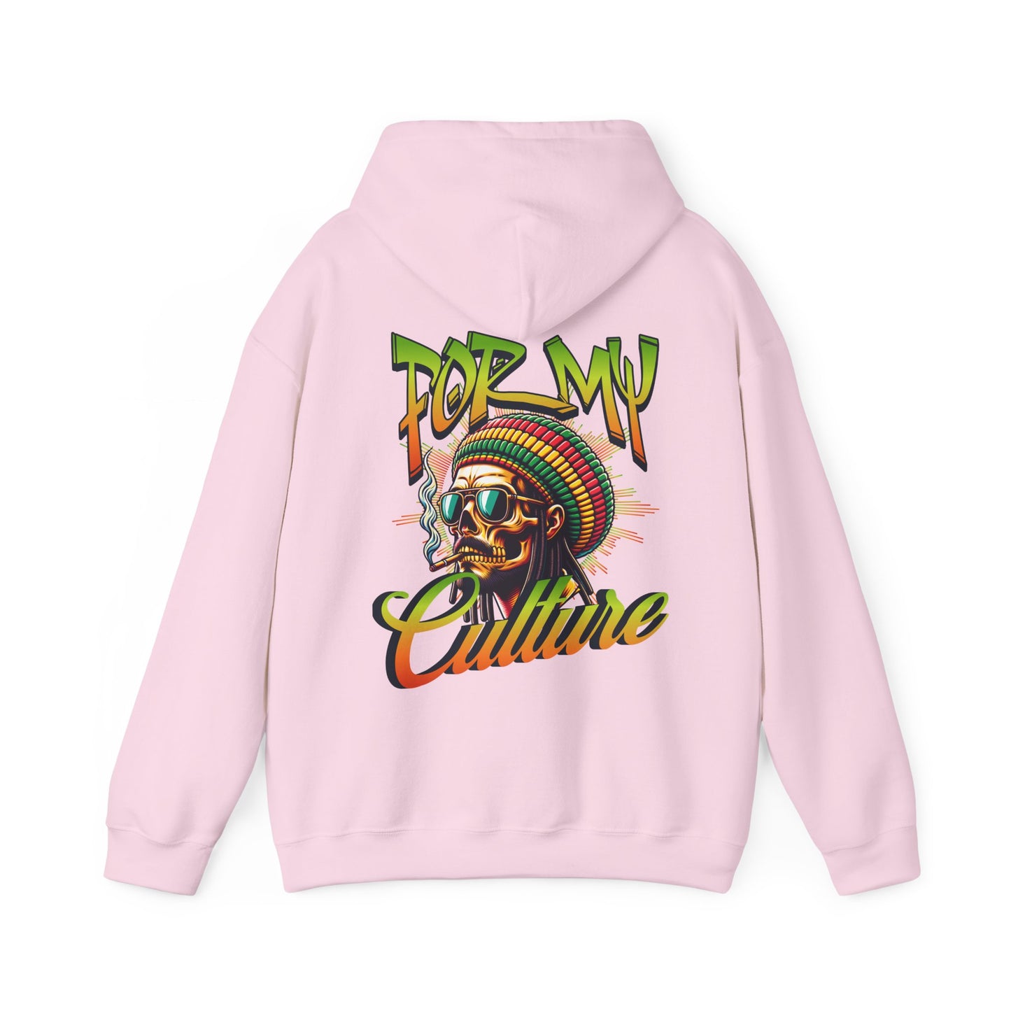 Rasta Culture Hooded Sweatshirt, Unisex Sweatshirt, Comfortable Hoodie, Gifts for Music Lovers, Streetwear, Festival Apparel