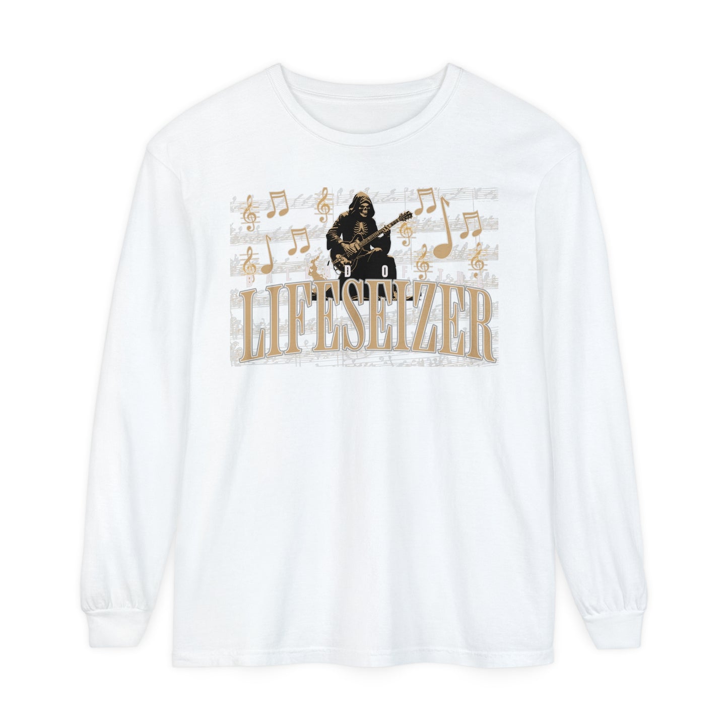 BALLAD OF THE LIFESEIZER Unisex Garment-dyed Long Sleeve T-Shirt