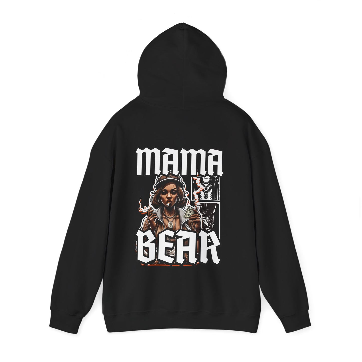 Mama Bear Unisex Hoodie - Cozy Gift for Moms, Perfect for Birthdays, Mother's Day, Casual Wear, Family Gatherings