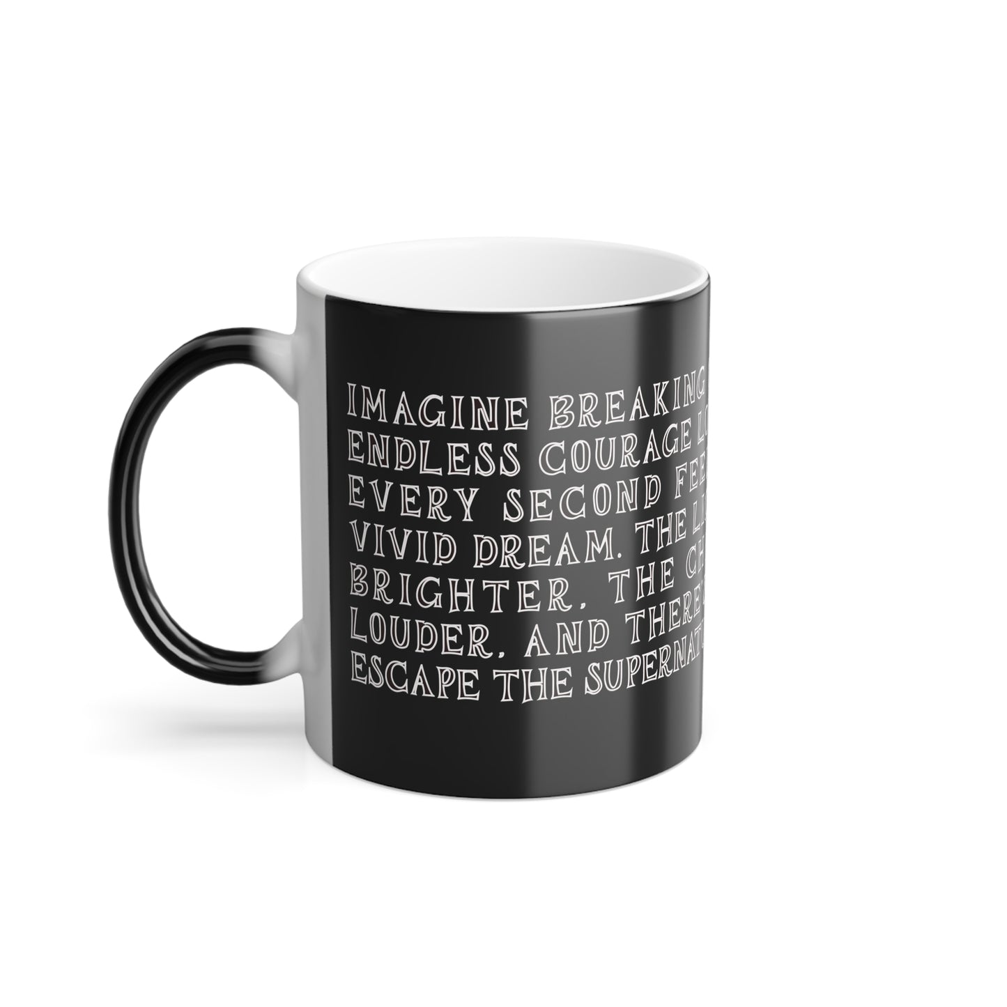 Extended Nightmare Color Morphing Mug, 11oz