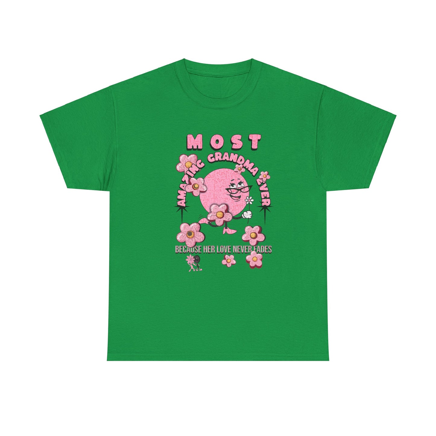 "MOST AMAZING GRANDMA"Unisex Heavy Cotton Tee