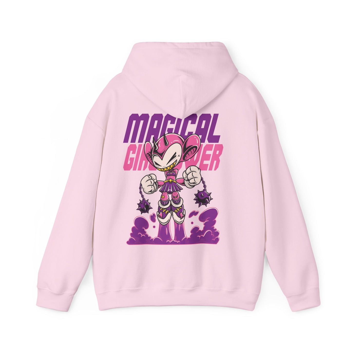 Magical Girl Power Hoodie, Unisex Hooded Sweatshirt for Fans, Anime Gift for Her, Casual Style, Spring & Fall Fashion
