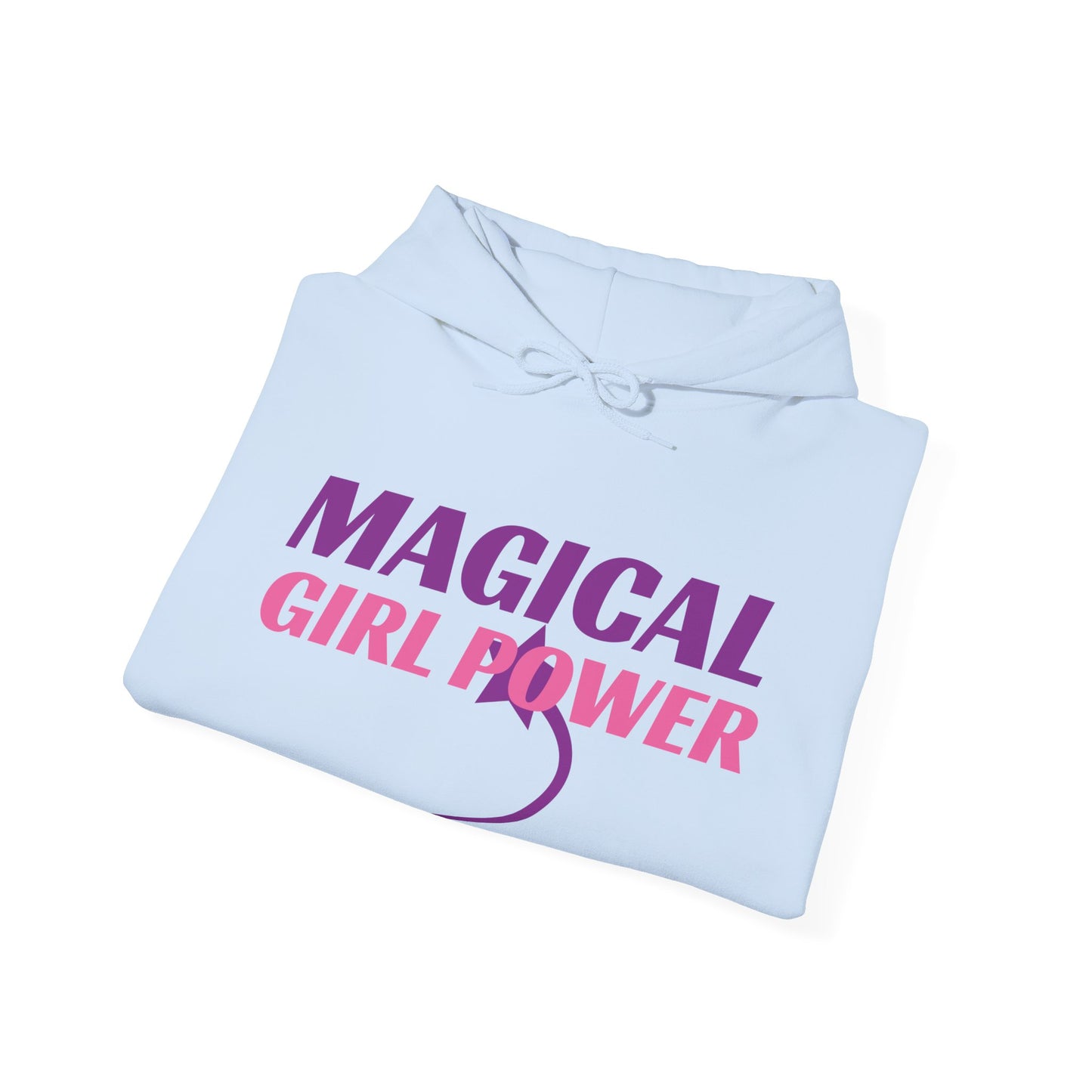 Magical Girl Power Hoodie, Unisex Hooded Sweatshirt for Fans, Anime Gift for Her, Casual Style, Spring & Fall Fashion