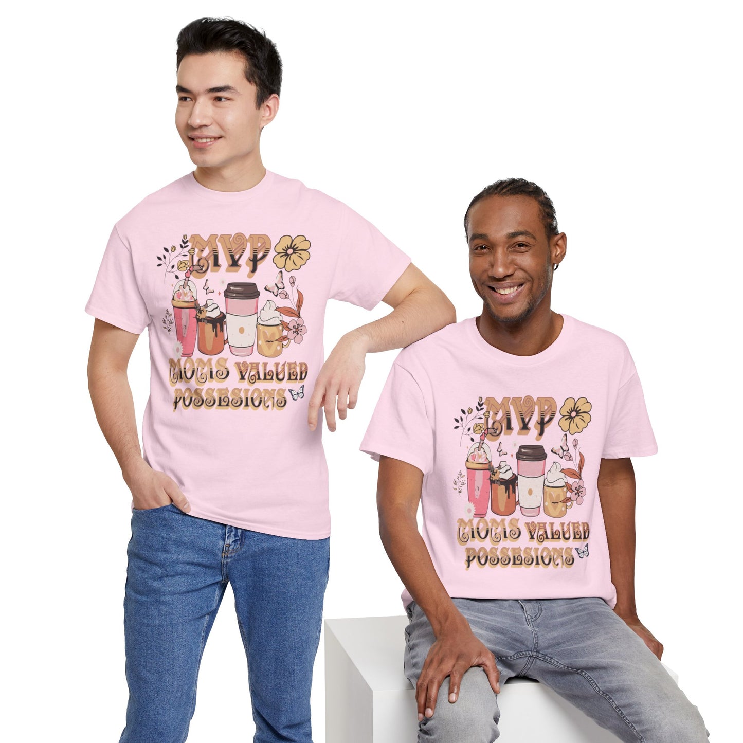 MOMS MVP POSSESIONS Unisex Heavy Cotton Tee