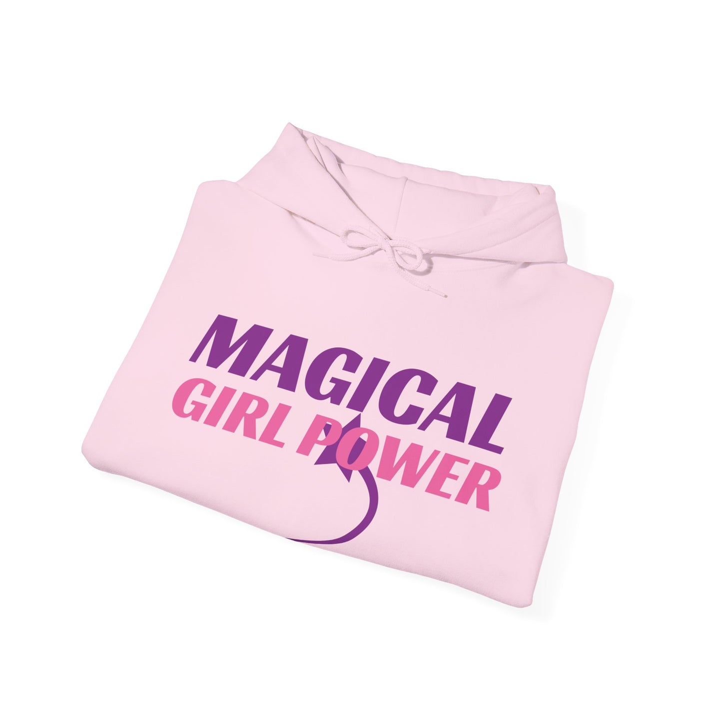 Magical Girl Power Hoodie, Unisex Hooded Sweatshirt for Fans, Anime Gift for Her, Casual Style, Spring & Fall Fashion
