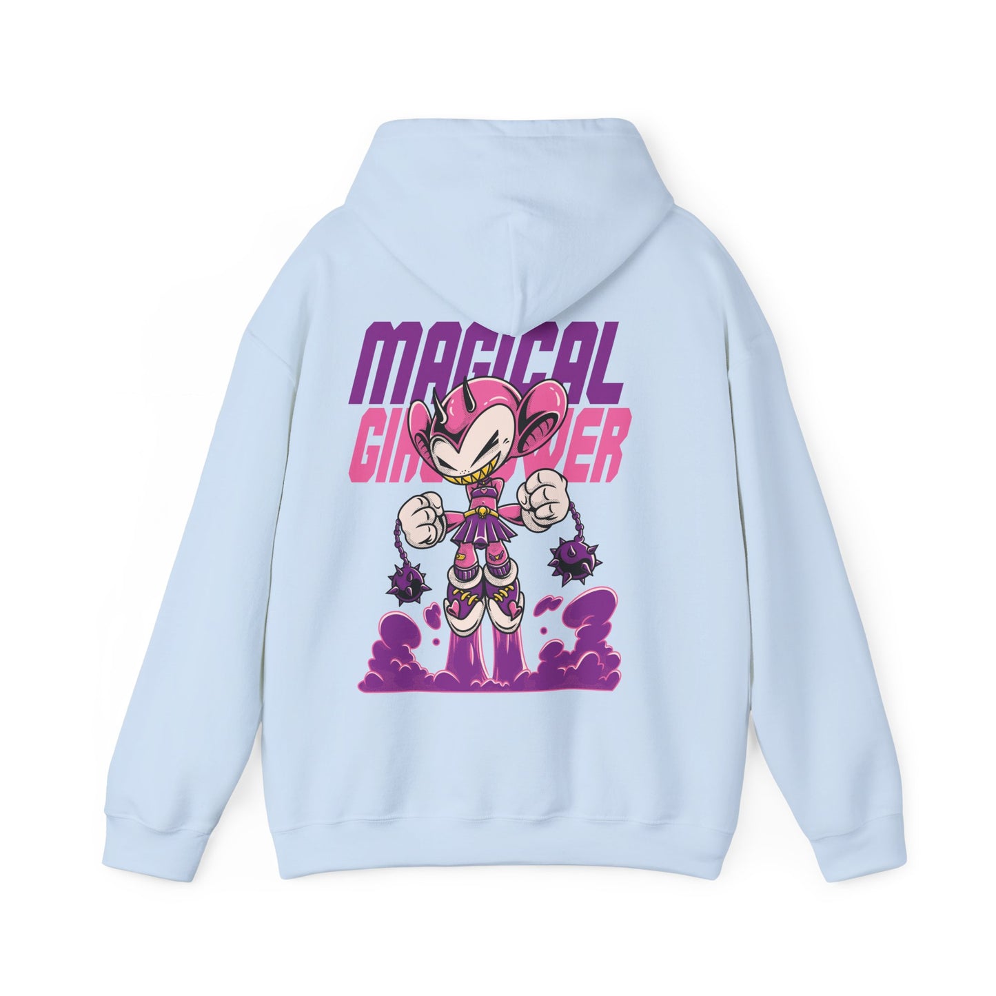 Magical Girl Power Hoodie, Unisex Hooded Sweatshirt for Fans, Anime Gift for Her, Casual Style, Spring & Fall Fashion