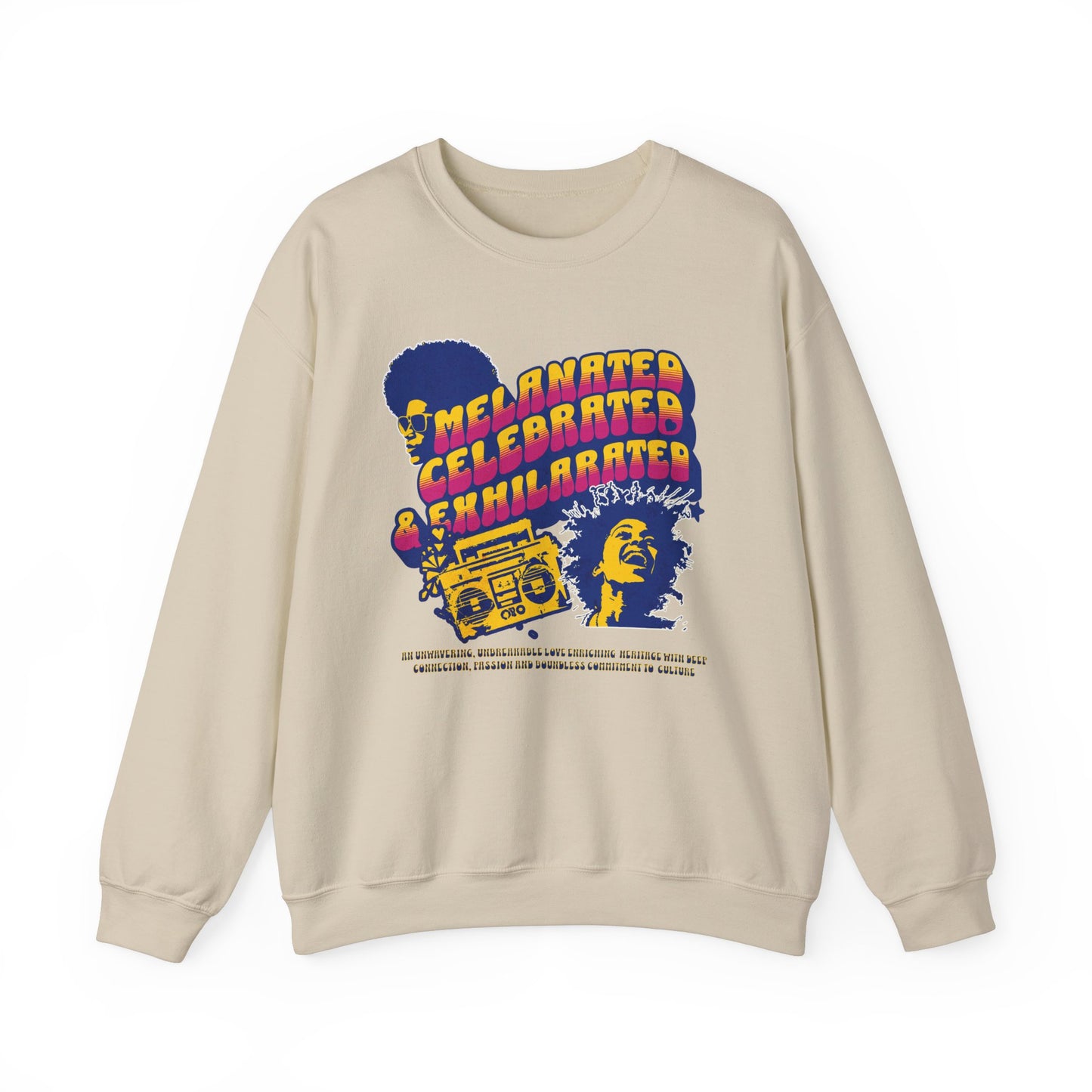 MELANATED Unisex Heavy Blend™ Crewneck Sweatshirt