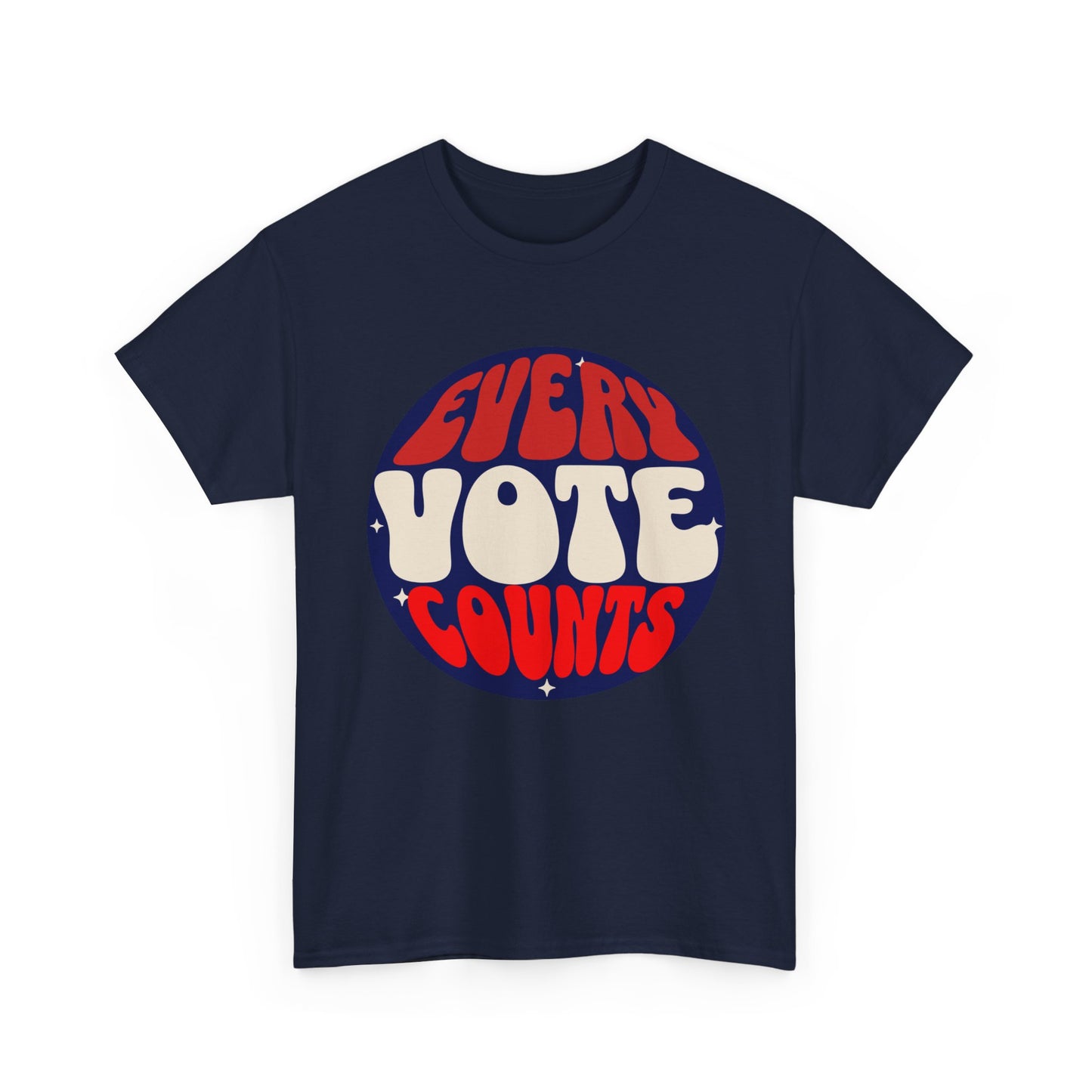 "YOUR VOTE COUNTS"Unisex Heavy Cotton Tee