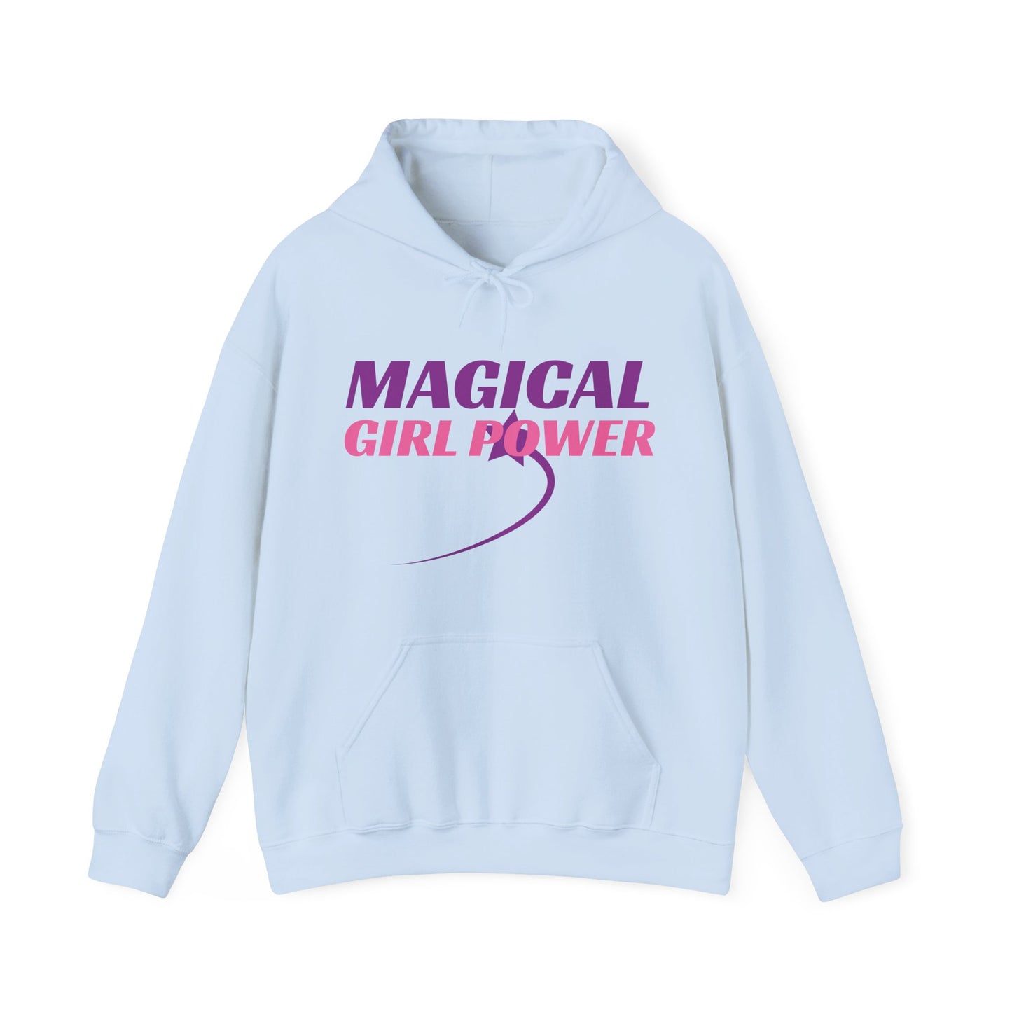 Magical Girl Power Hoodie, Unisex Hooded Sweatshirt for Fans, Anime Gift for Her, Casual Style, Spring & Fall Fashion