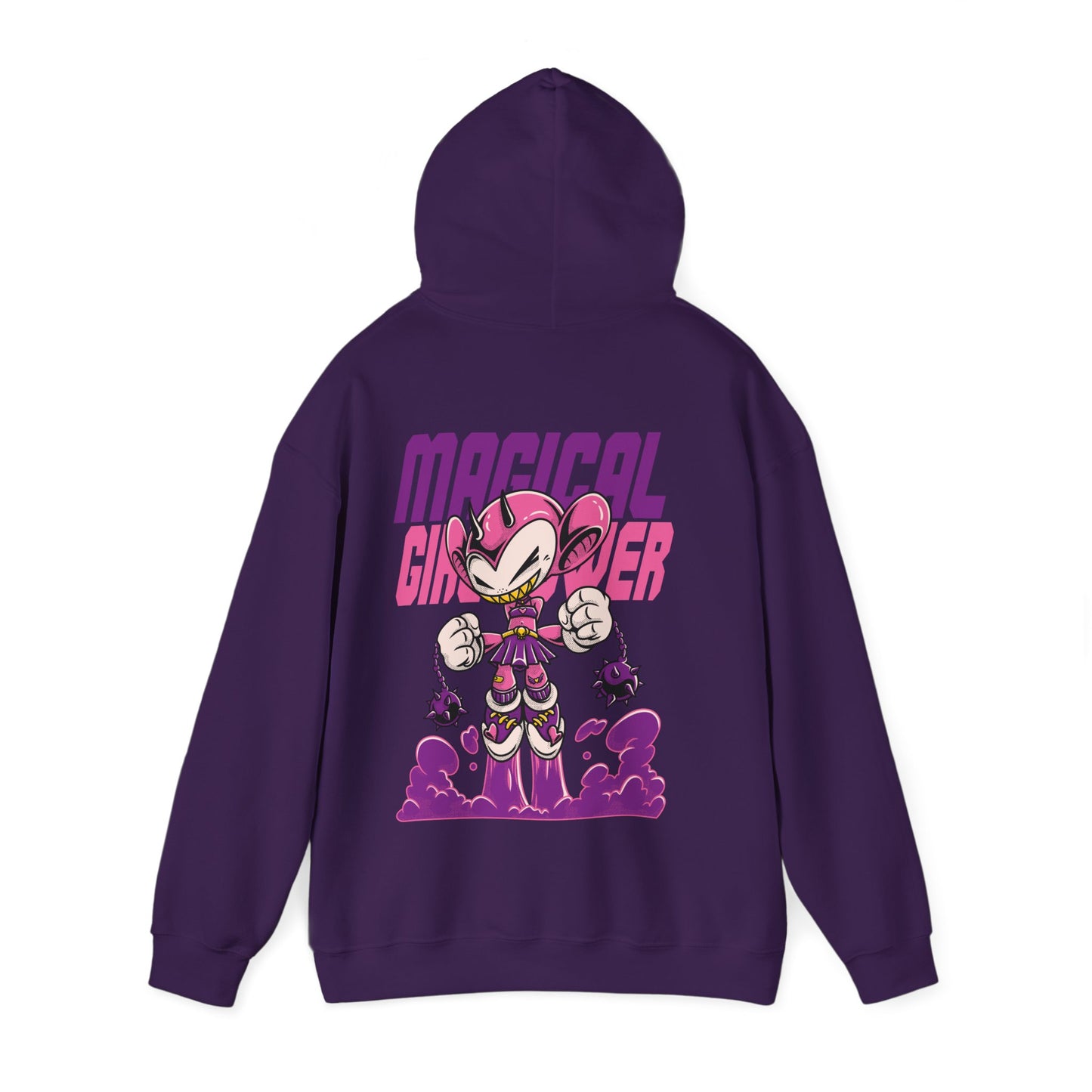Magical Girl Power Hoodie, Unisex Hooded Sweatshirt for Fans, Anime Gift for Her, Casual Style, Spring & Fall Fashion