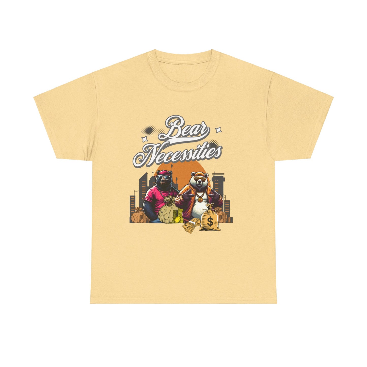 BEAR Necessity Unisex Heavy Cotton Tee