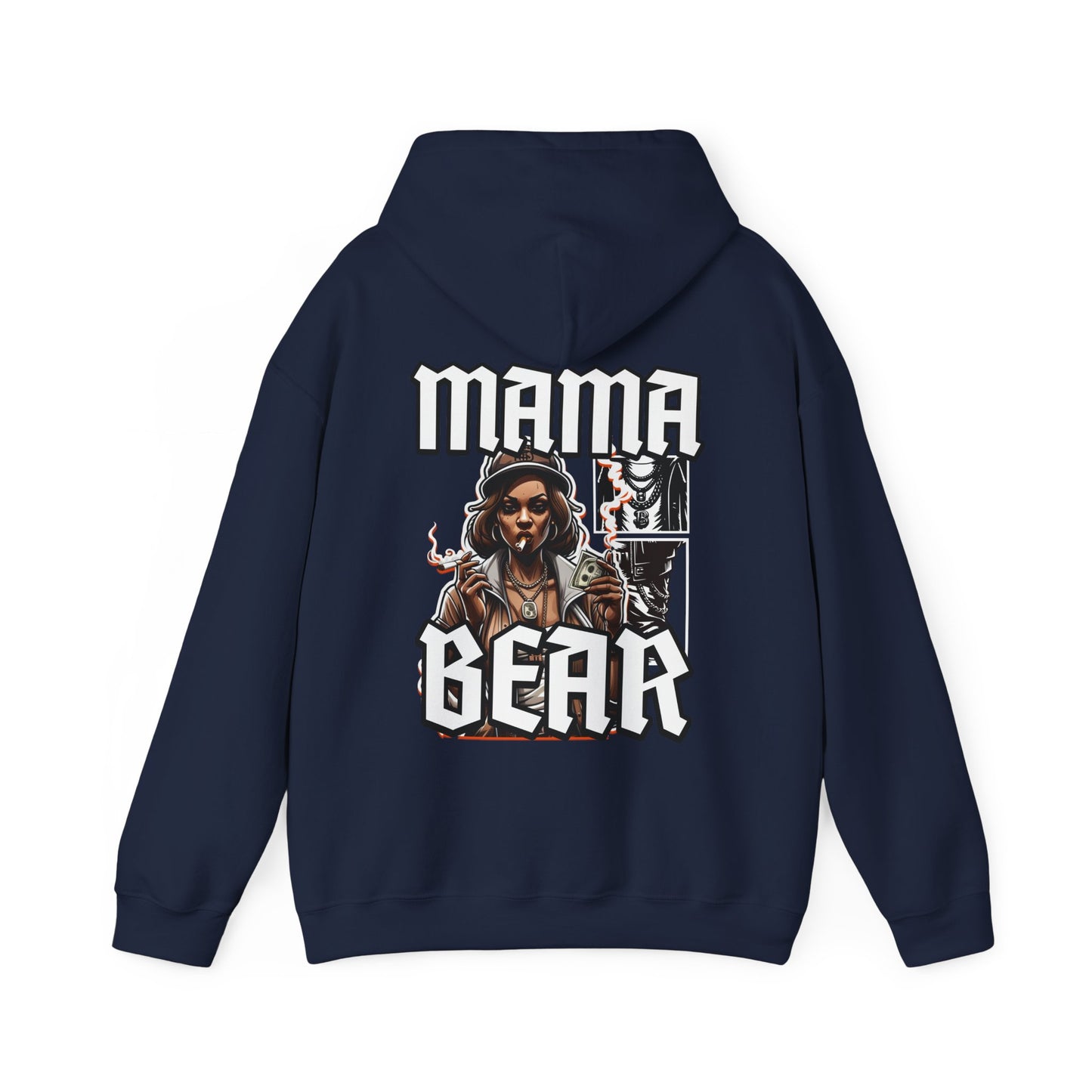 Mama Bear Unisex Hoodie - Cozy Gift for Moms, Perfect for Birthdays, Mother's Day, Casual Wear, Family Gatherings