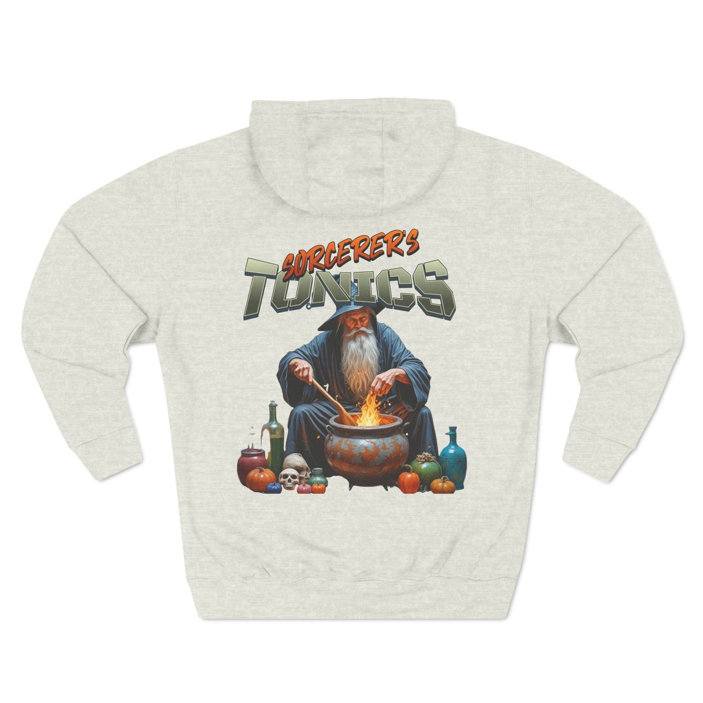 SORCERERS TONIC Three-Panel Fleece Hoodie