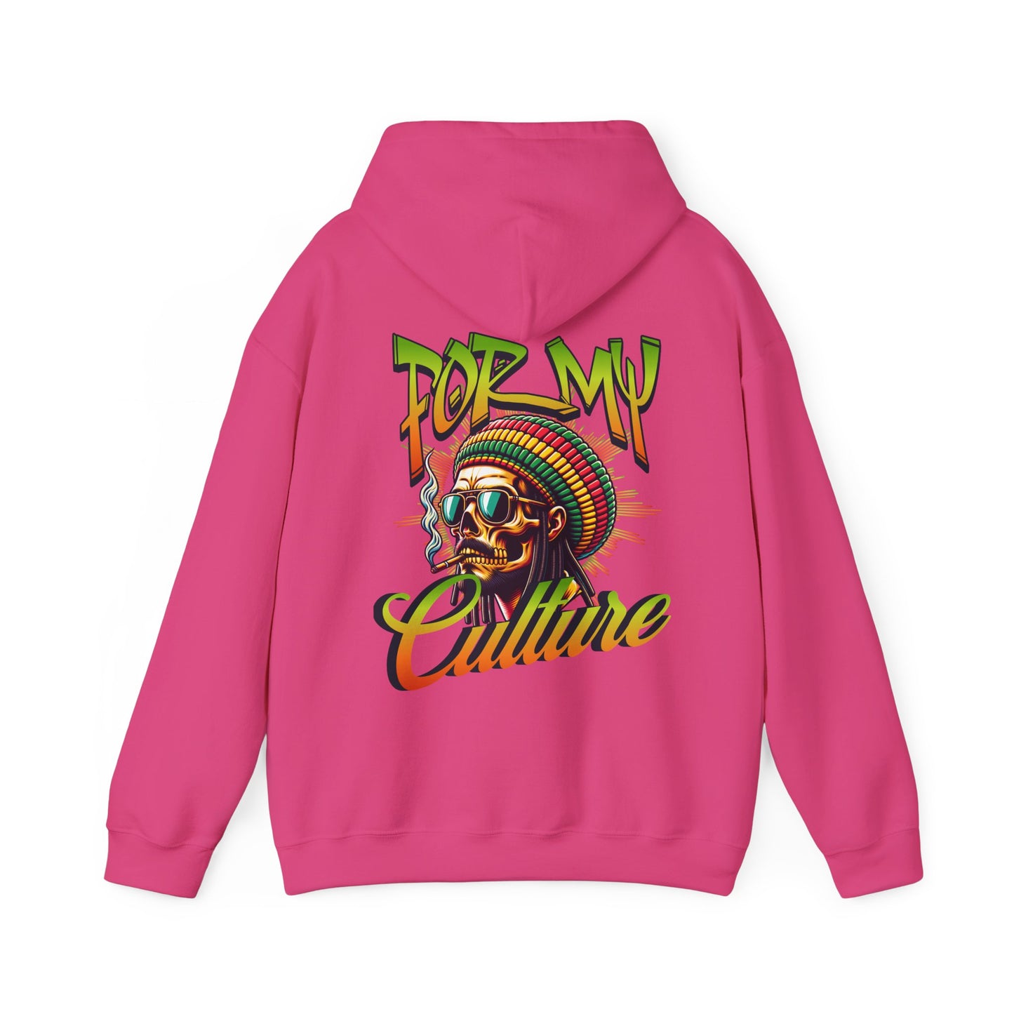 Rasta Culture Hooded Sweatshirt, Unisex Sweatshirt, Comfortable Hoodie, Gifts for Music Lovers, Streetwear, Festival Apparel