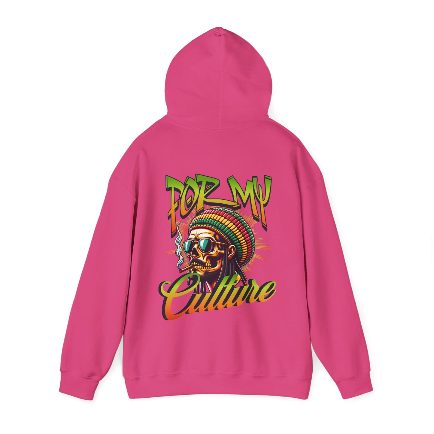 Rasta Culture Hooded Sweatshirt, Unisex Sweatshirt, Comfortable Hoodie, Gifts for Music Lovers, Streetwear, Festival Apparel