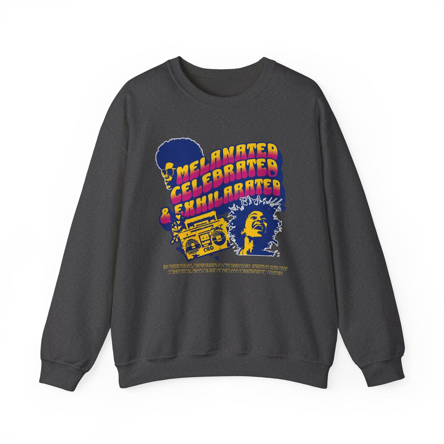 MELANATED Unisex Heavy Blend™ Crewneck Sweatshirt