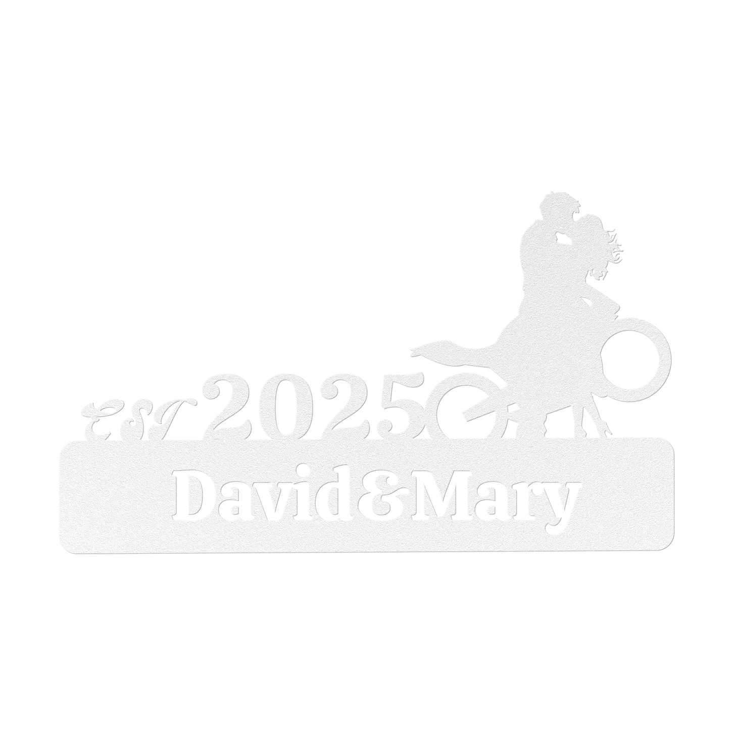 Personalized Couple Die Cut Meal Design