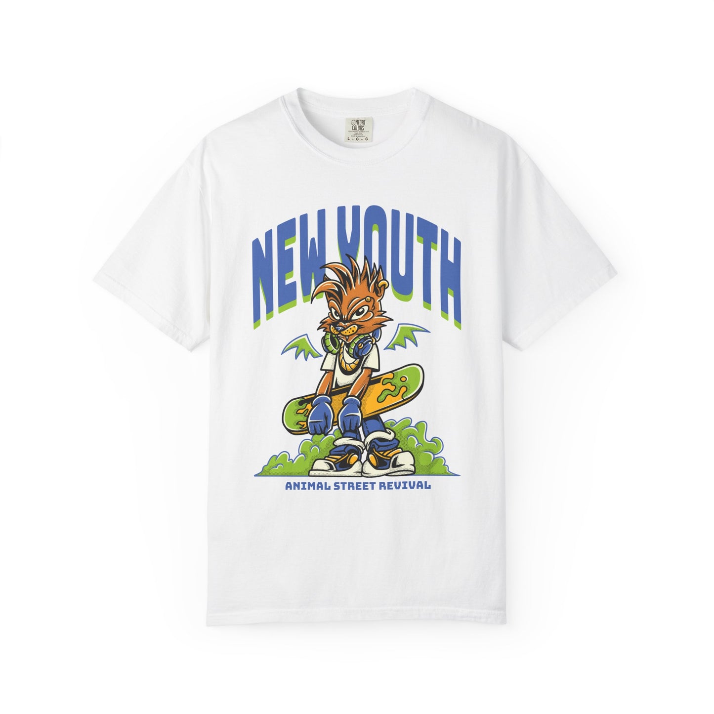 Youthful Vibe Unisex T-shirt - Trendy Graphic Tee for Skate Lovers, Casual Wear, Gifts, Summer Fun