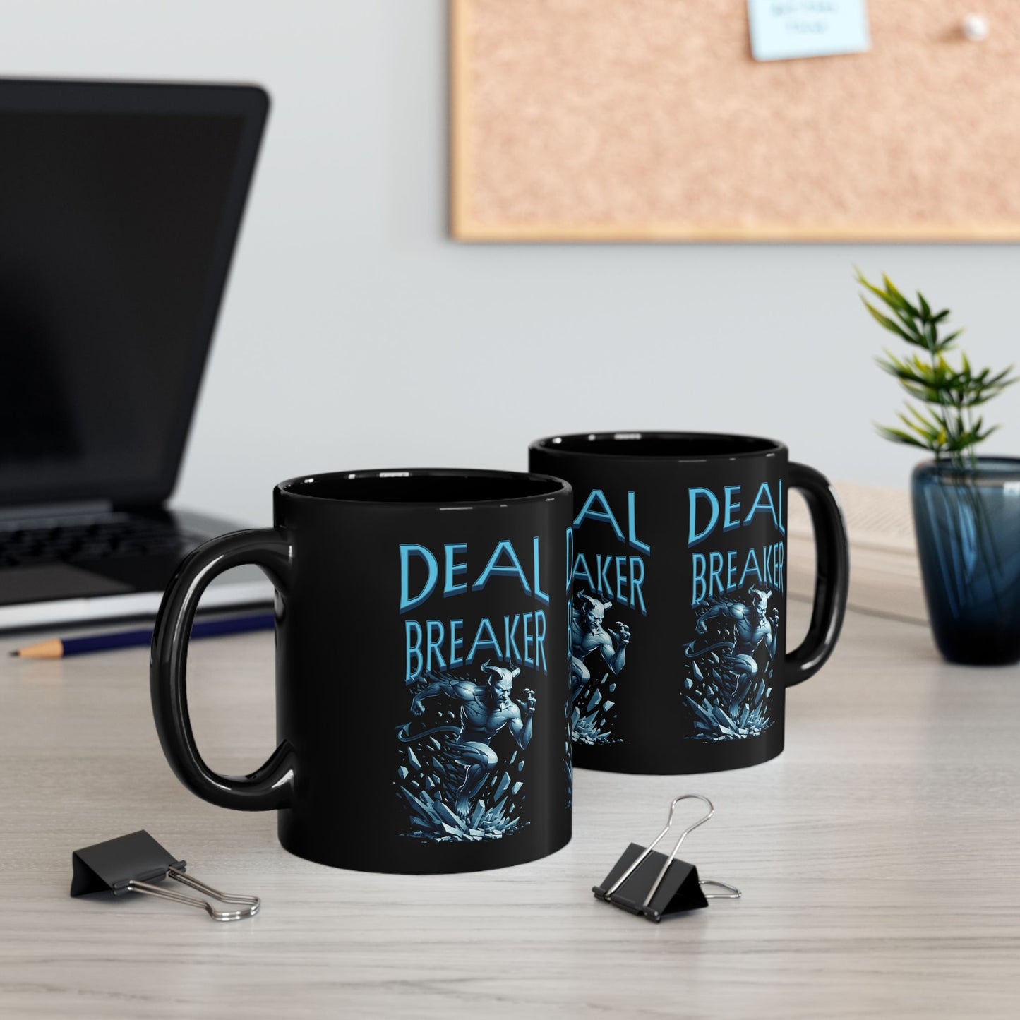 DEAL BREAKER Black Mug (11oz, 15oz)