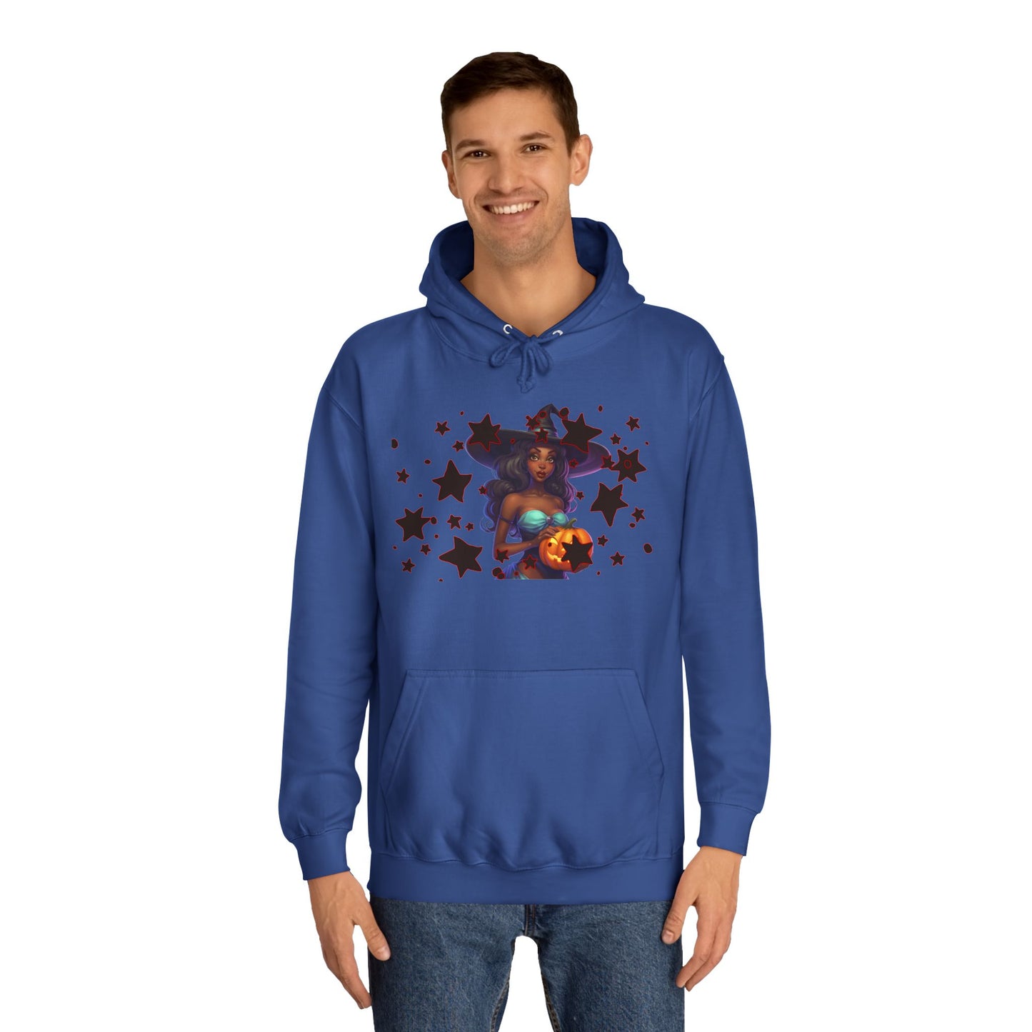 College Hoodie - Lady Witch Design