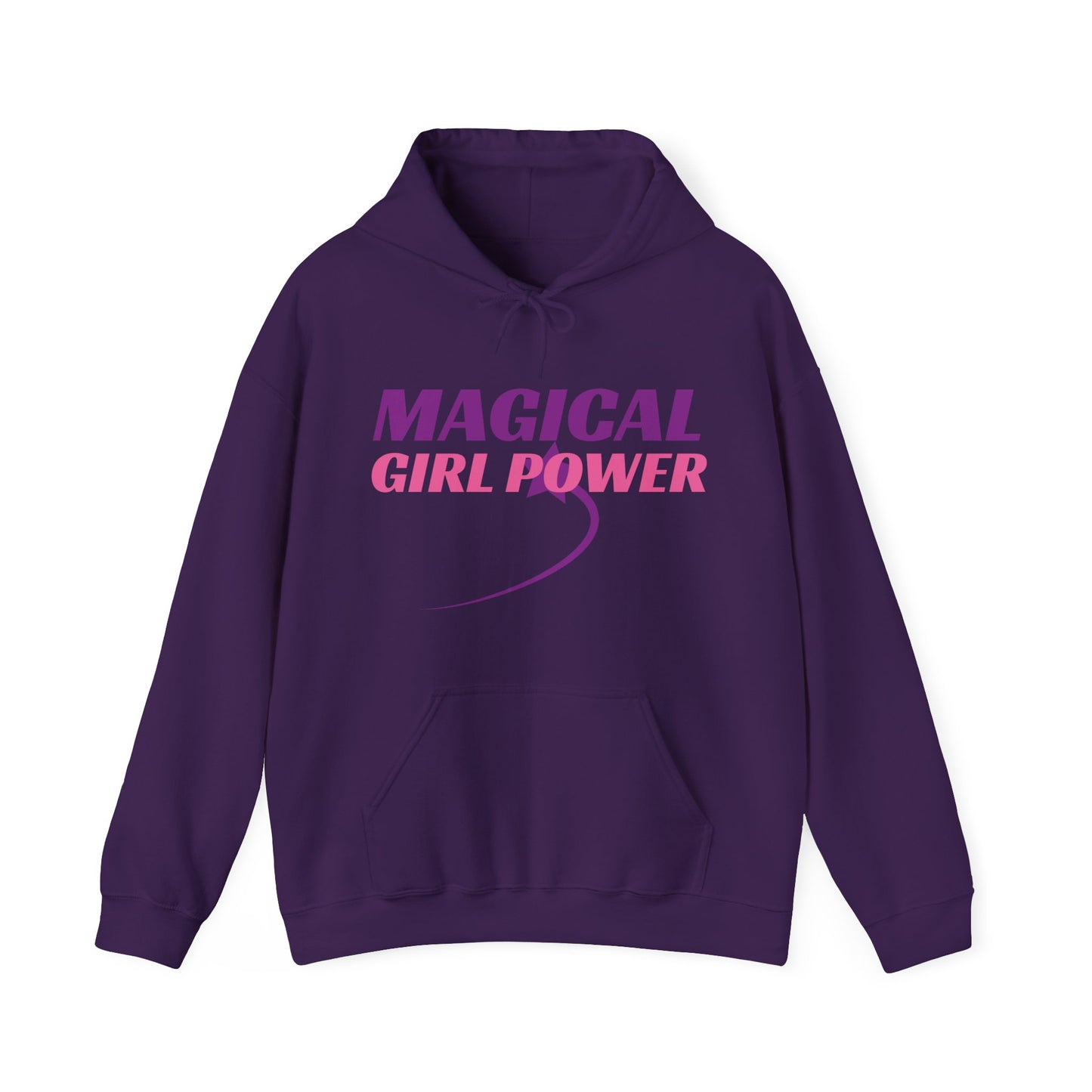 Magical Girl Power Hoodie, Unisex Hooded Sweatshirt for Fans, Anime Gift for Her, Casual Style, Spring & Fall Fashion