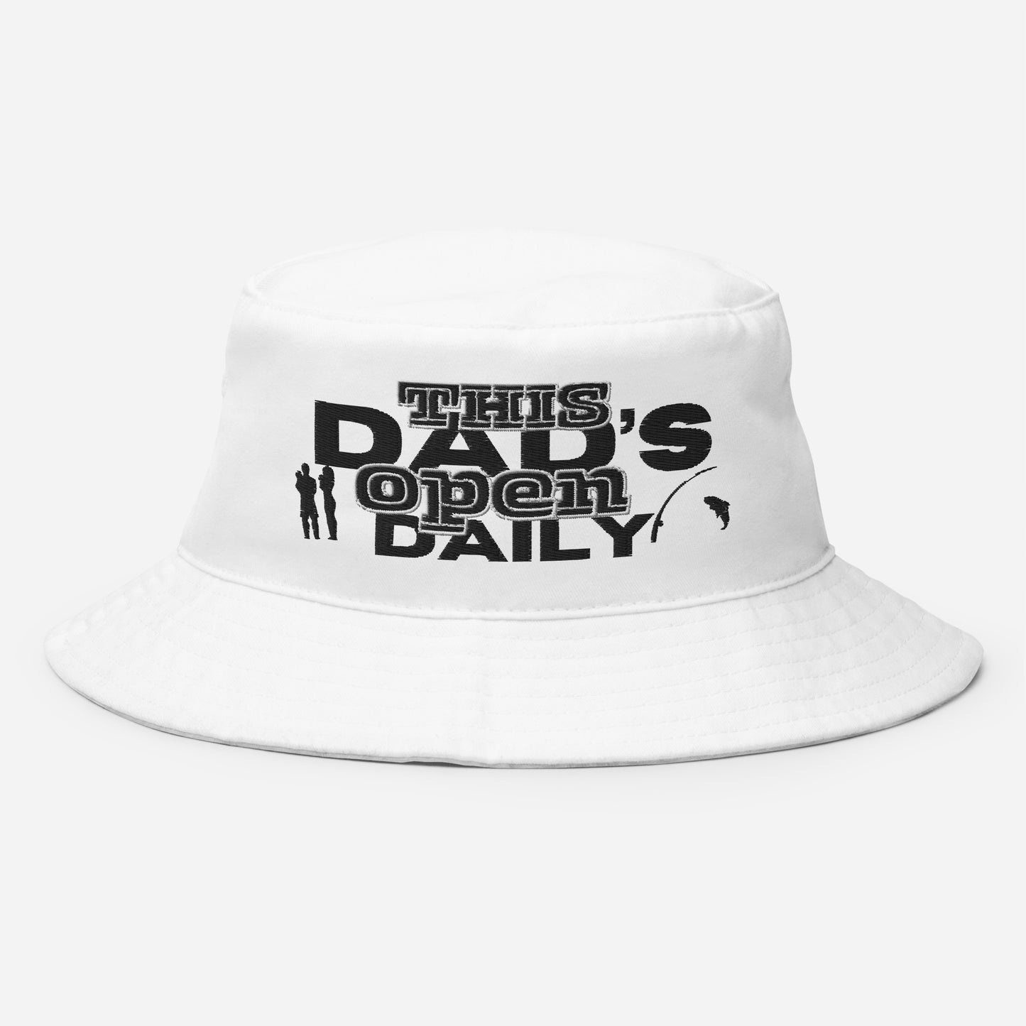 "OPEN DAILY DAD"Bucket Hat
