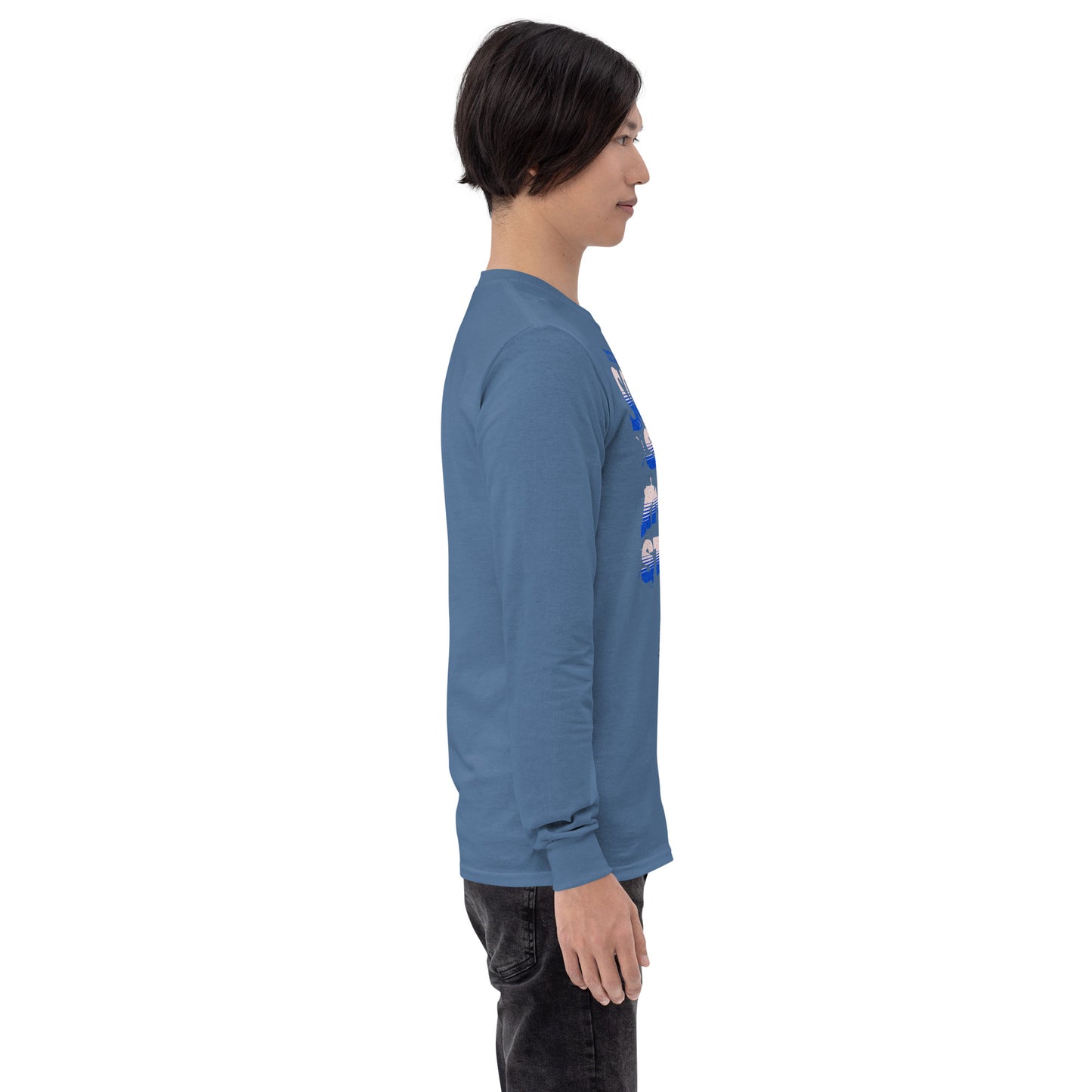 "DISTORT THE NORM" Men’s Long Sleeve Shirt