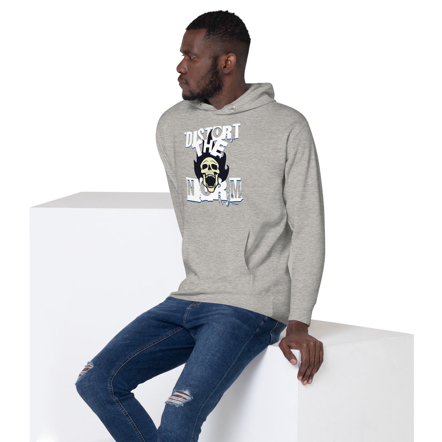 "DISTORT THE NORM" Unisex Hoodie