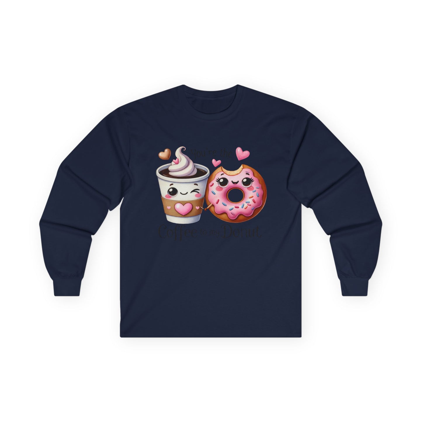 Sweet Love Story: Coffee & Donut Valentine Tee