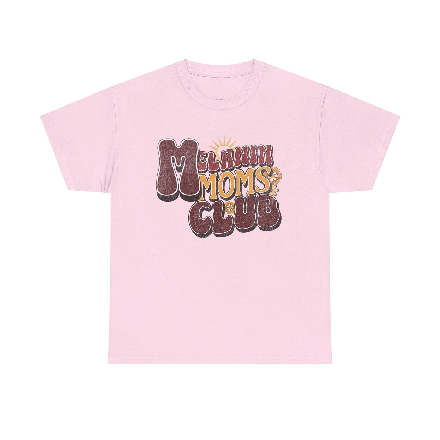 "MELELIN MOMS CLUB"Unisex Heavy Cotton Tee