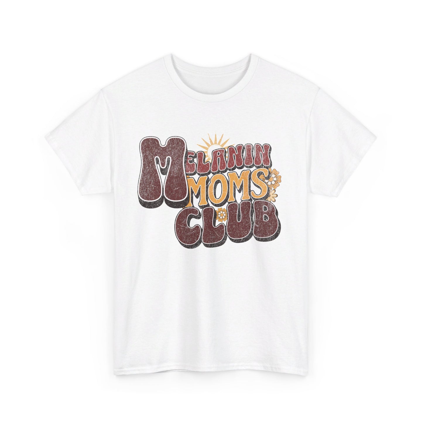 "MELELIN MOMS CLUB"Unisex Heavy Cotton Tee