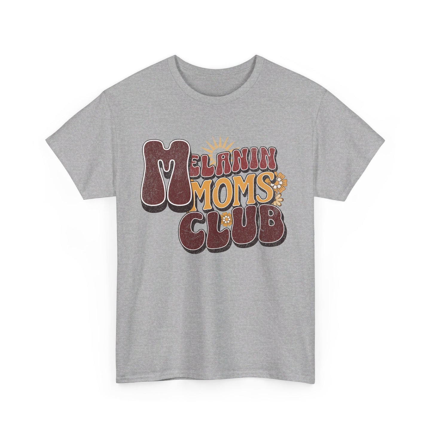 "MELELIN MOMS CLUB"Unisex Heavy Cotton Tee