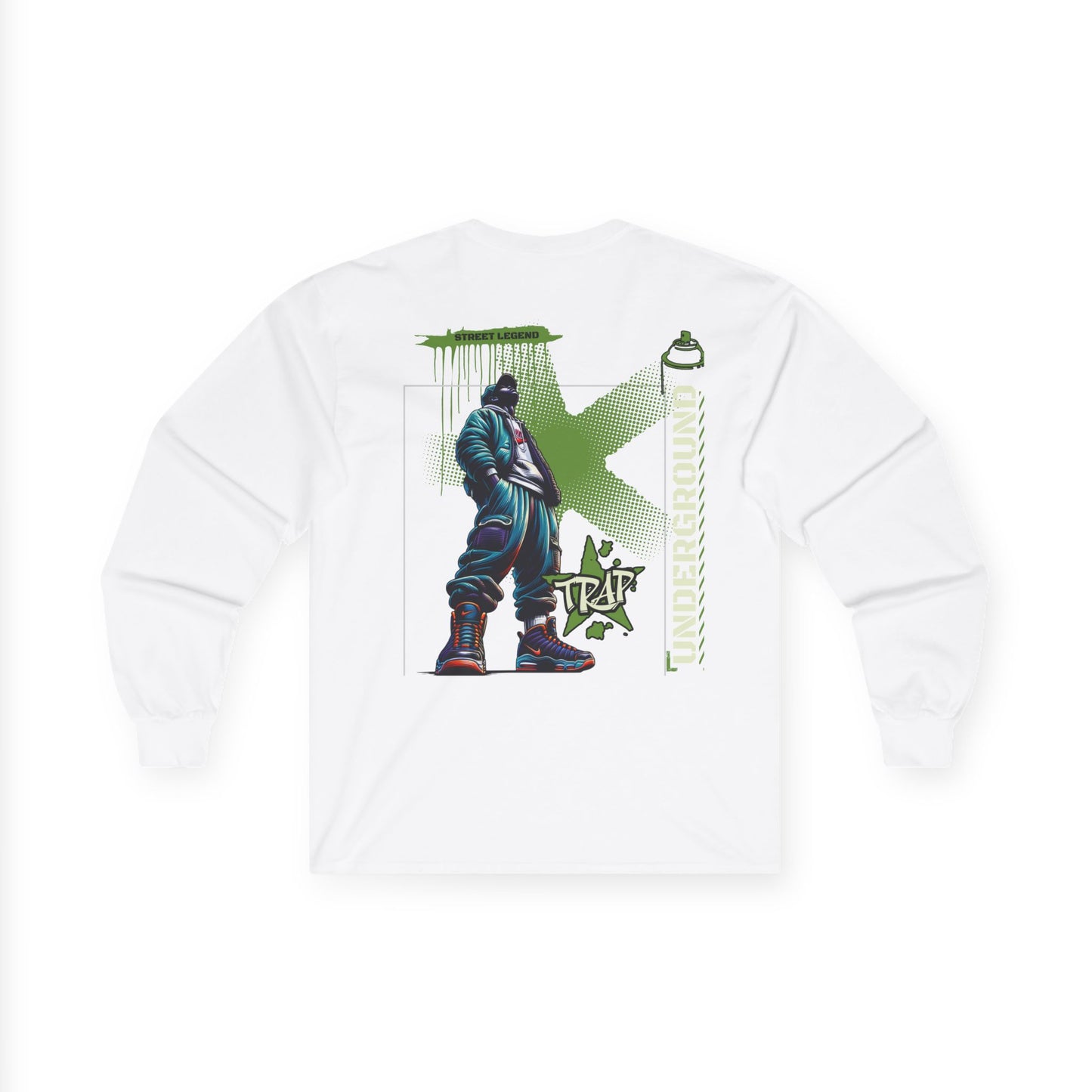 Urban Graffiti Long Sleeve Tee - Trap Star