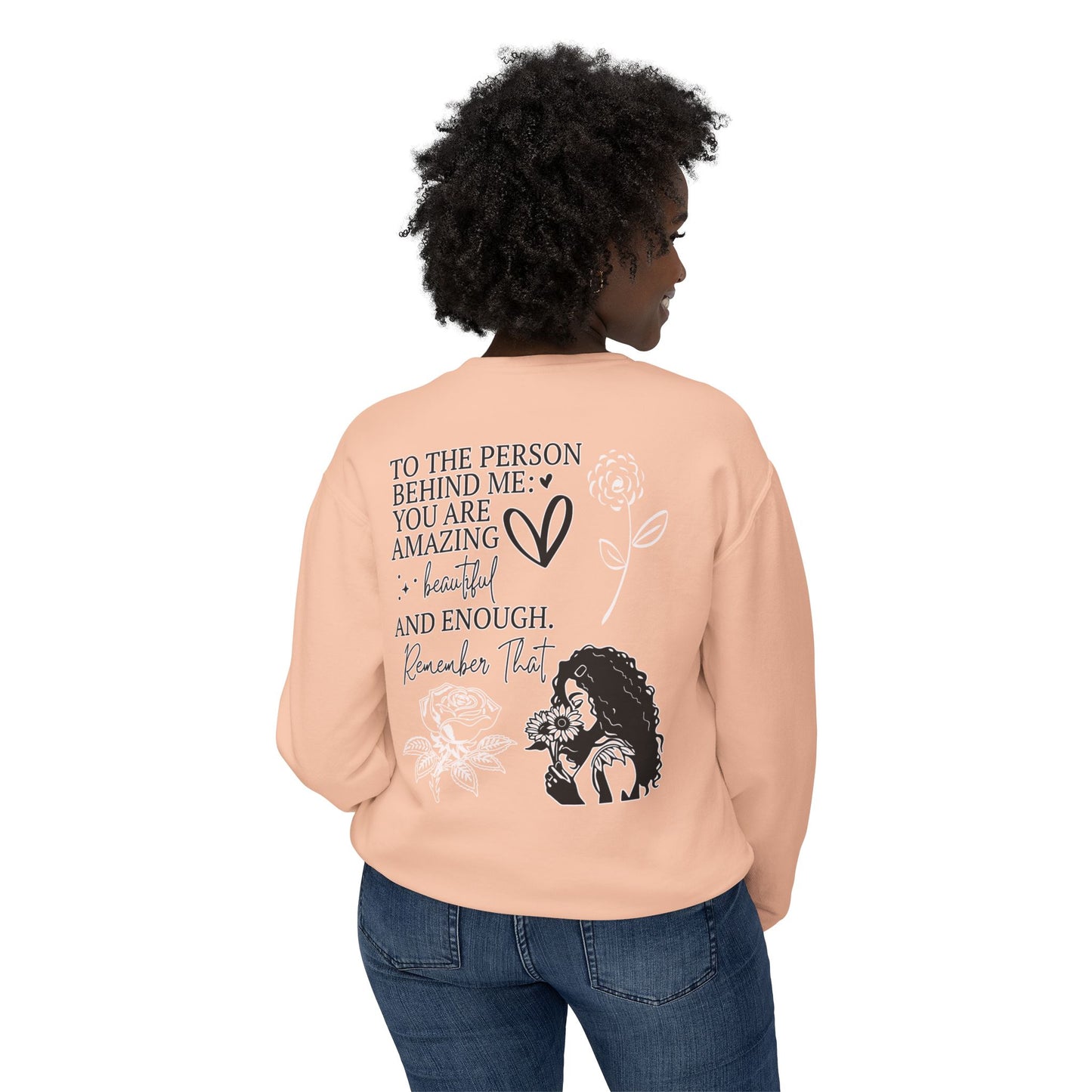 Lightweight Crewneck Sweatshirt - 'You Matter' Design