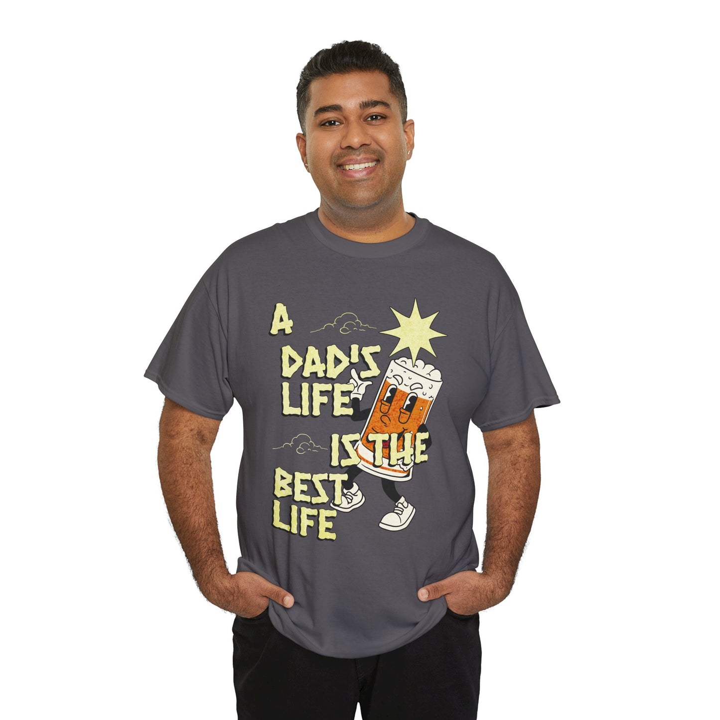 "DADS LIFE" Unisex Heavy Cotton Tee