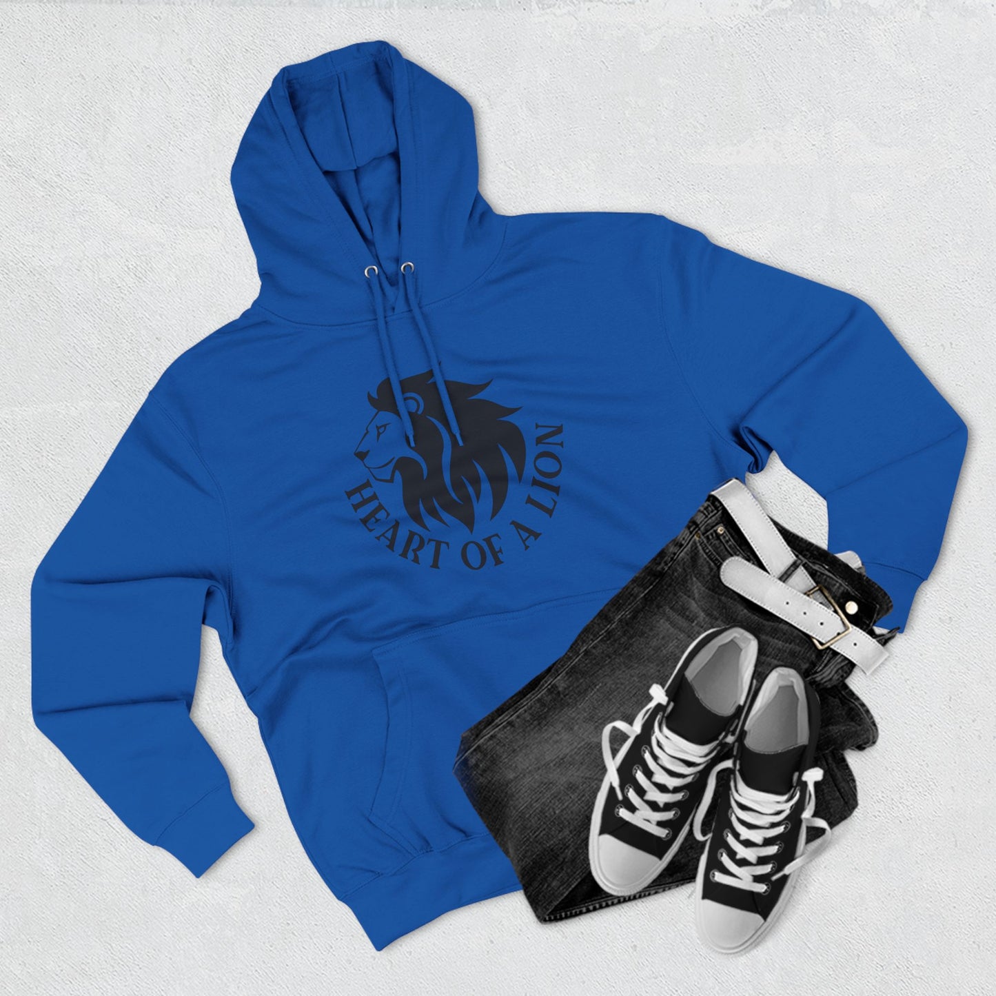 Fleece Hoodie - Lion Heart and Vader Tribute