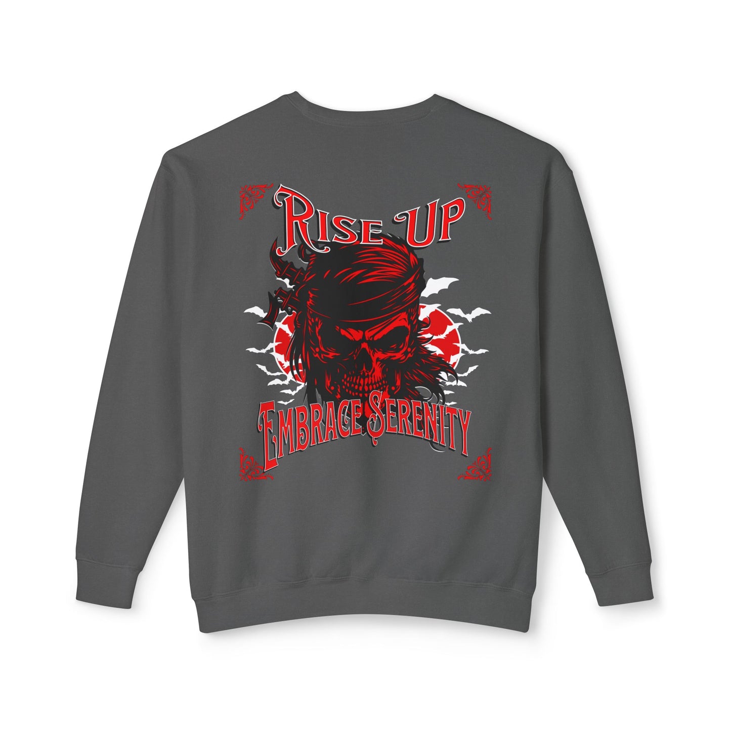 Sweatshirt Embrace Serenity Rise Up Lightweight Crewneck